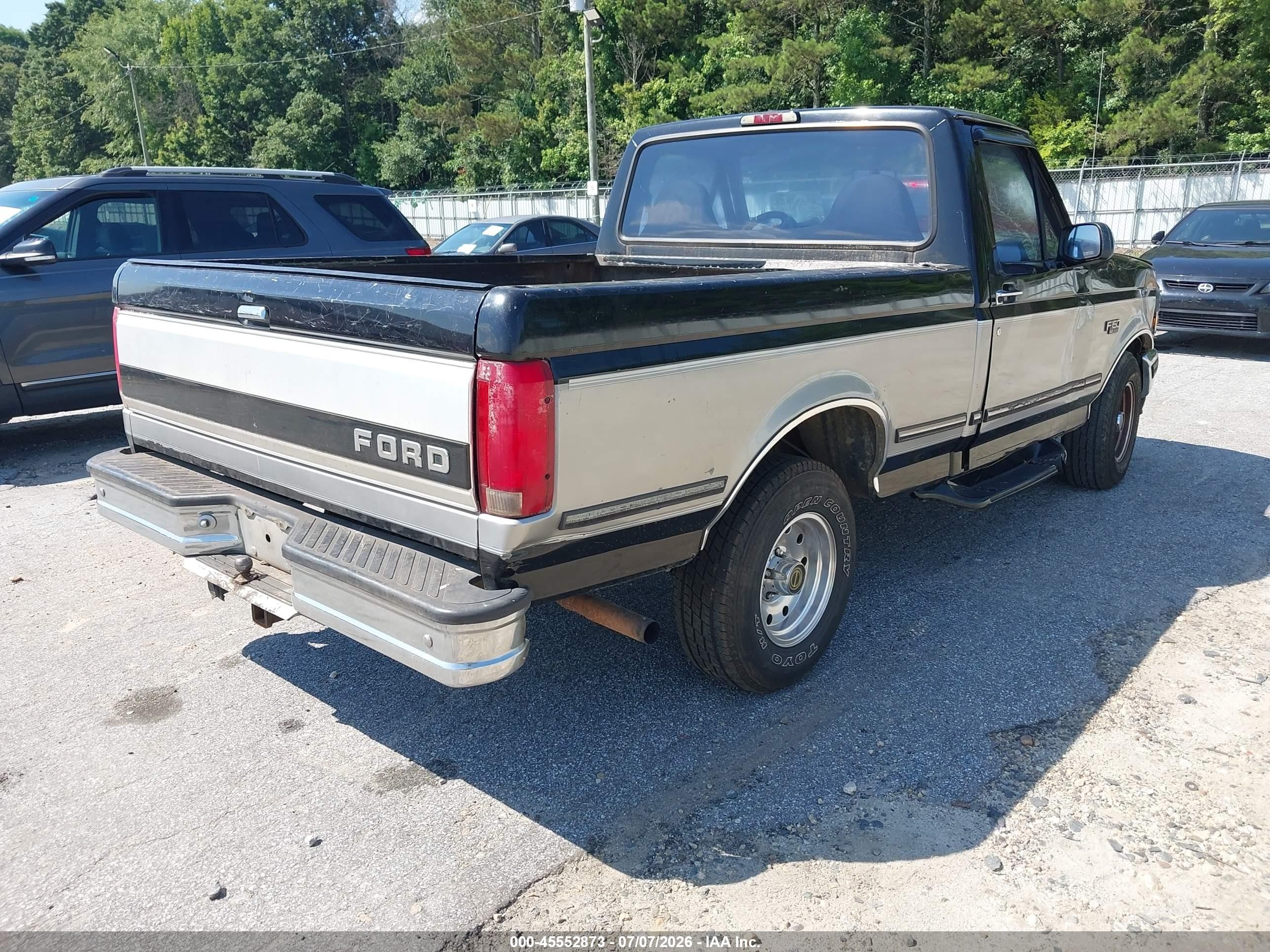 1995 Ford F150   Black vin: 1FTEF15N1SNB43446