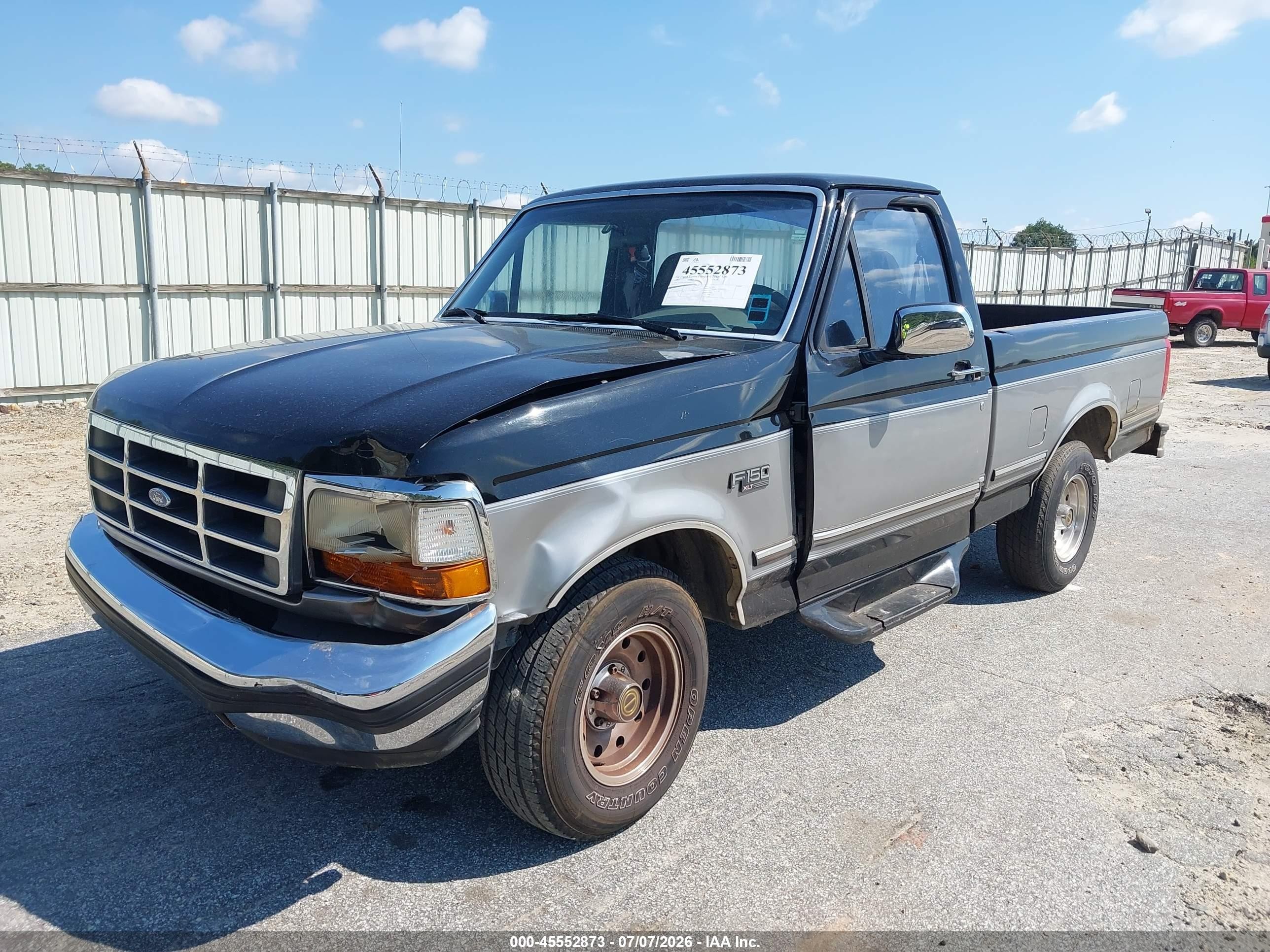 1995 Ford F150   Black vin: 1FTEF15N1SNB43446