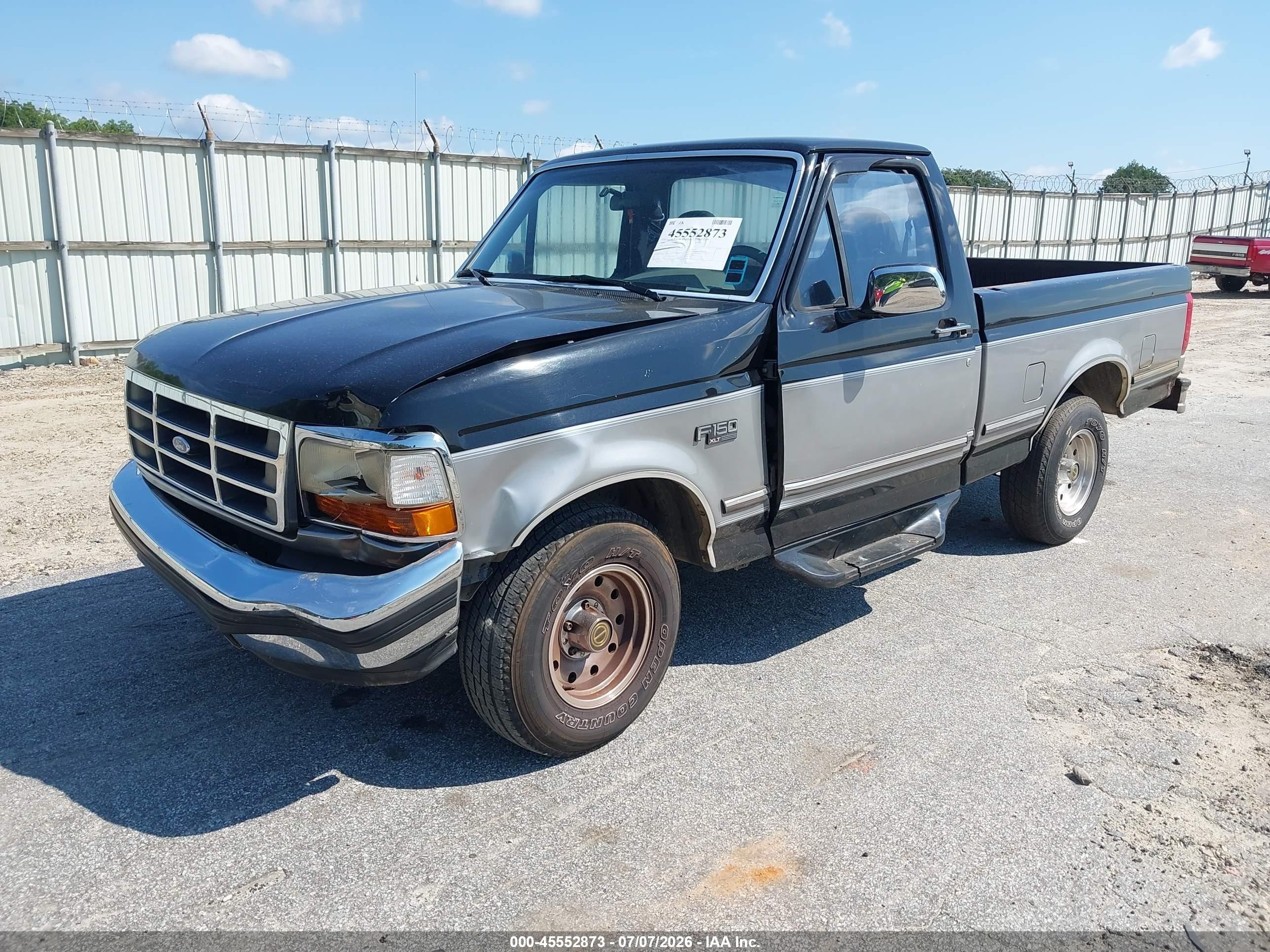 1995 Ford F150   Black vin: 1FTEF15N1SNB43446
