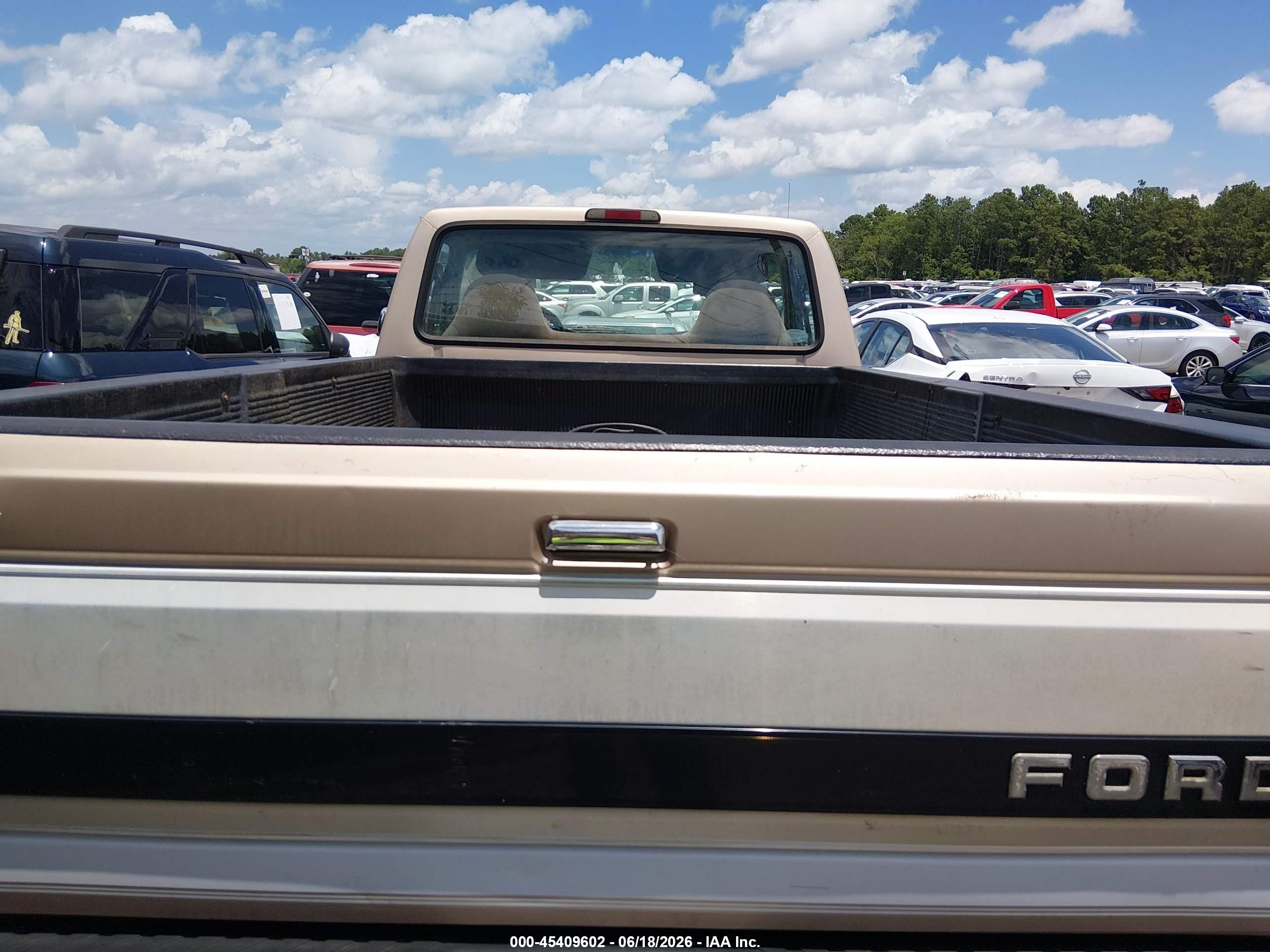 1996 Ford F150 Beige vin: 1FTEF15N2TNA27528