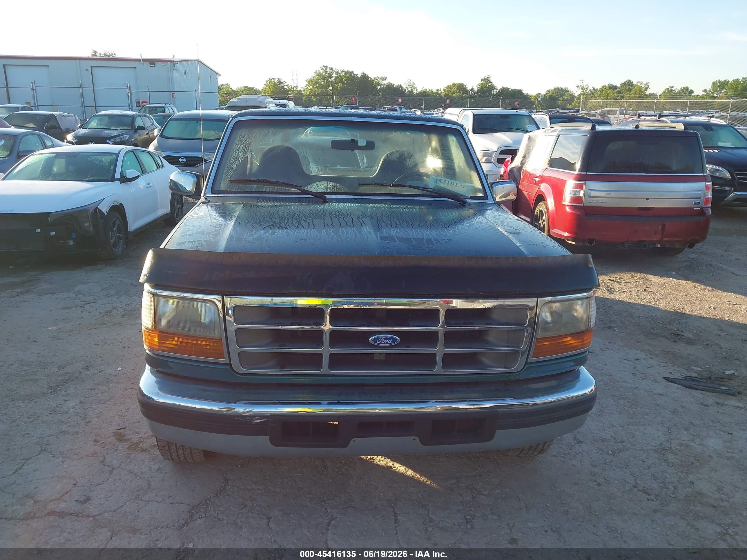 1996 Ford F150   Green vin: 1FTEF15N3TLA26237
