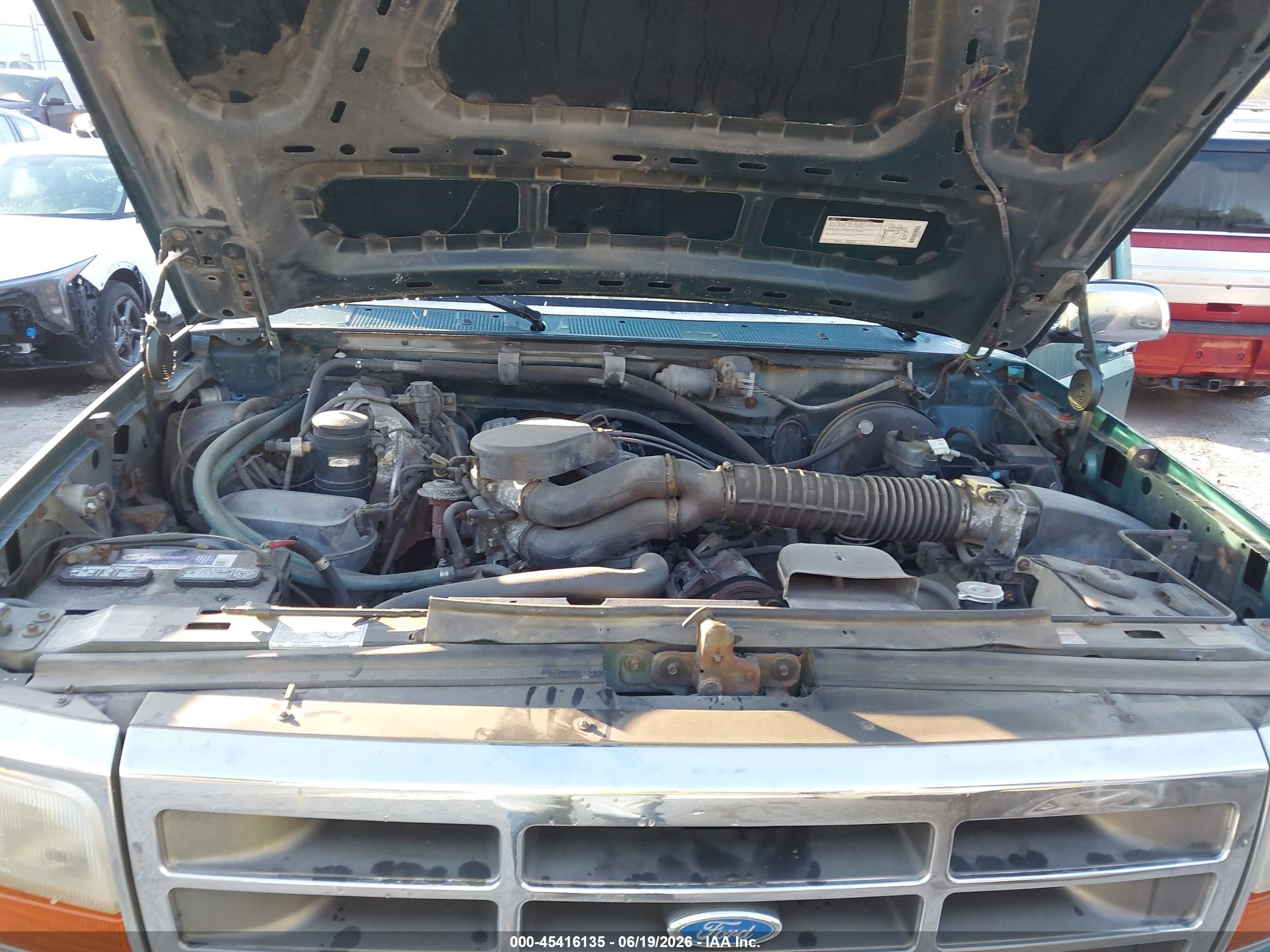 1996 Ford F150   Green vin: 1FTEF15N3TLA26237