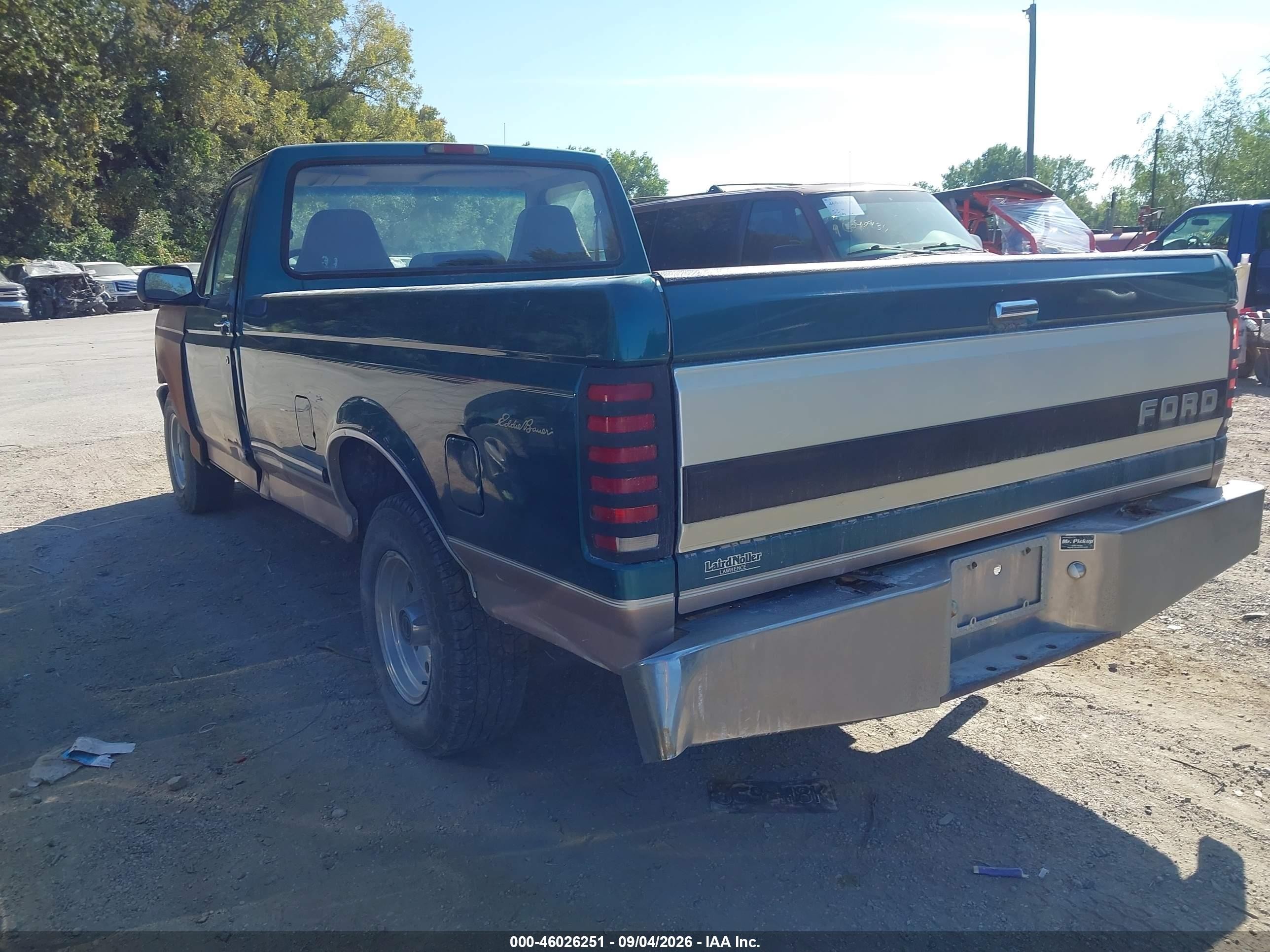 1996 Ford F150   Green vin: 1FTEF15N4TLA94983