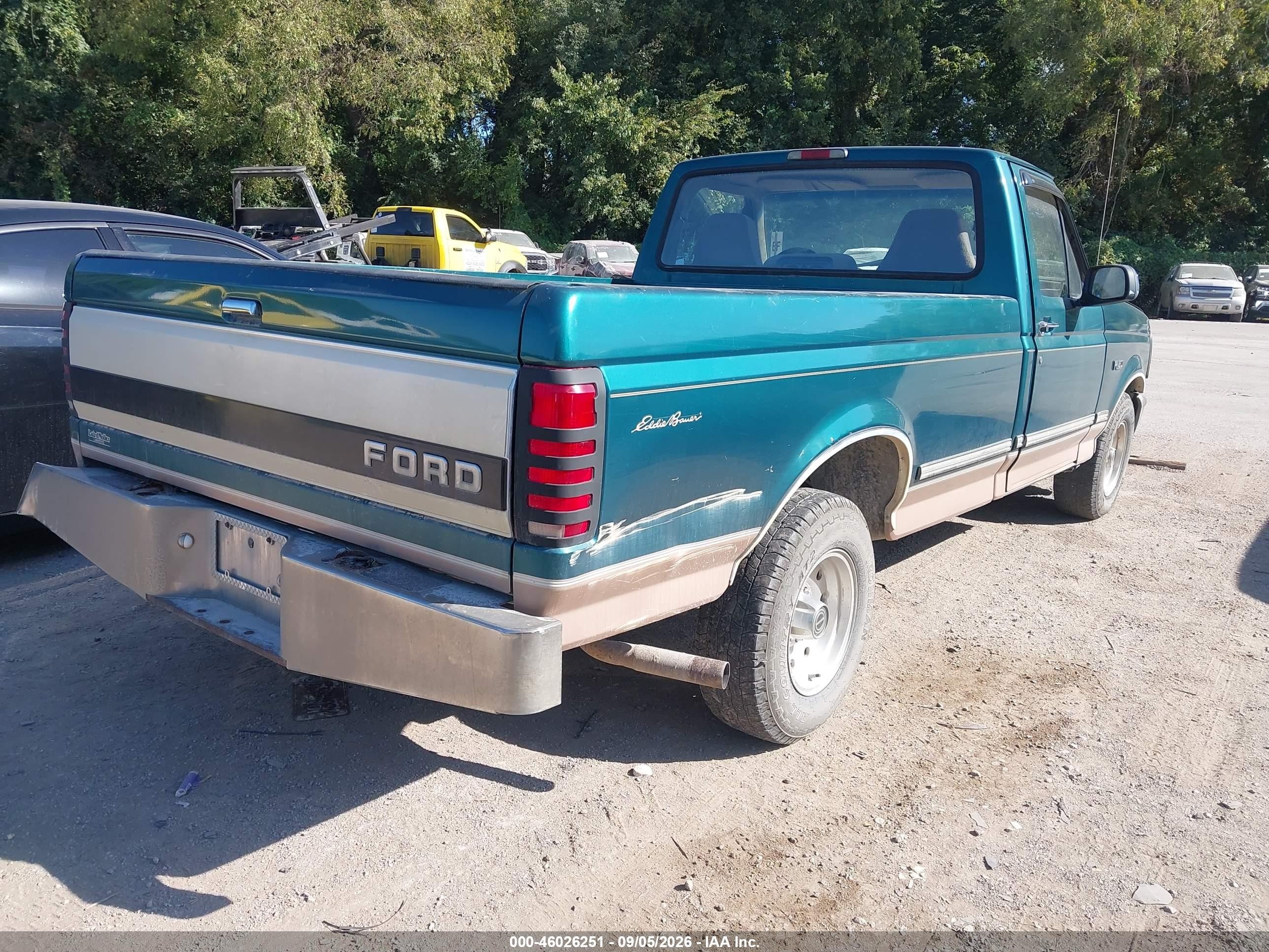 1996 Ford F150   Green vin: 1FTEF15N4TLA94983
