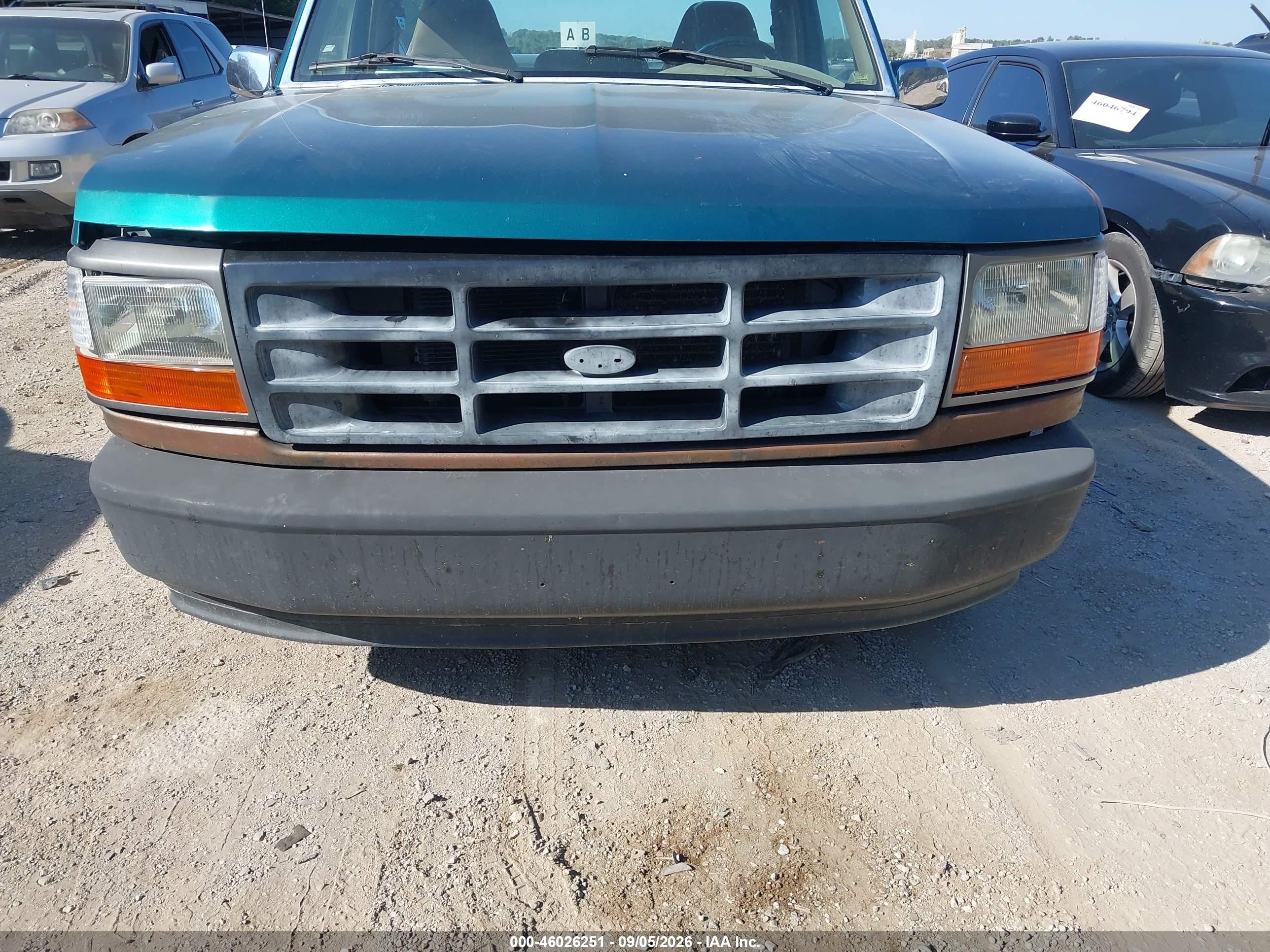 1996 Ford F150   Green vin: 1FTEF15N4TLA94983