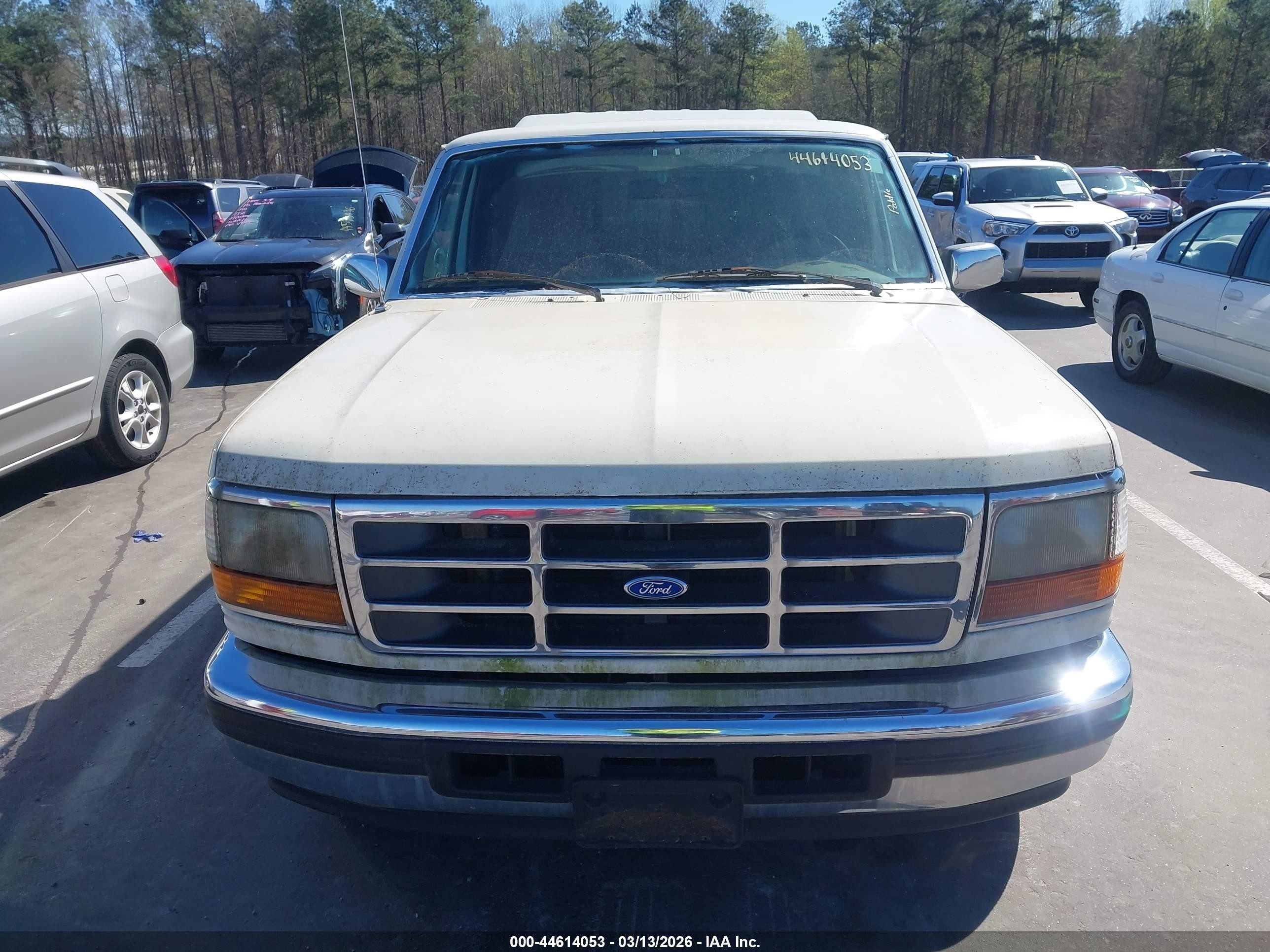 1996 Ford F150   White vin: 1FTEF15N5TLC19635