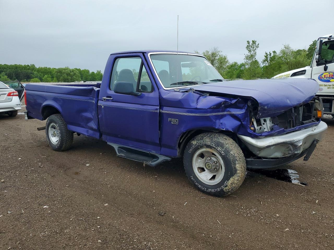 1995 Ford F150 Purple vin: 1FTEF15N6SLB83341