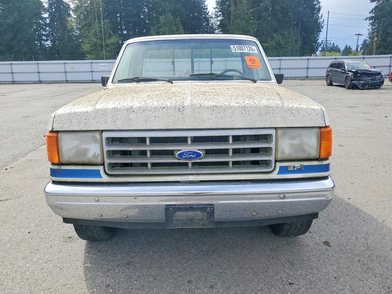 1990 Ford F150 White vin: 1FTEF15N7LPB40492