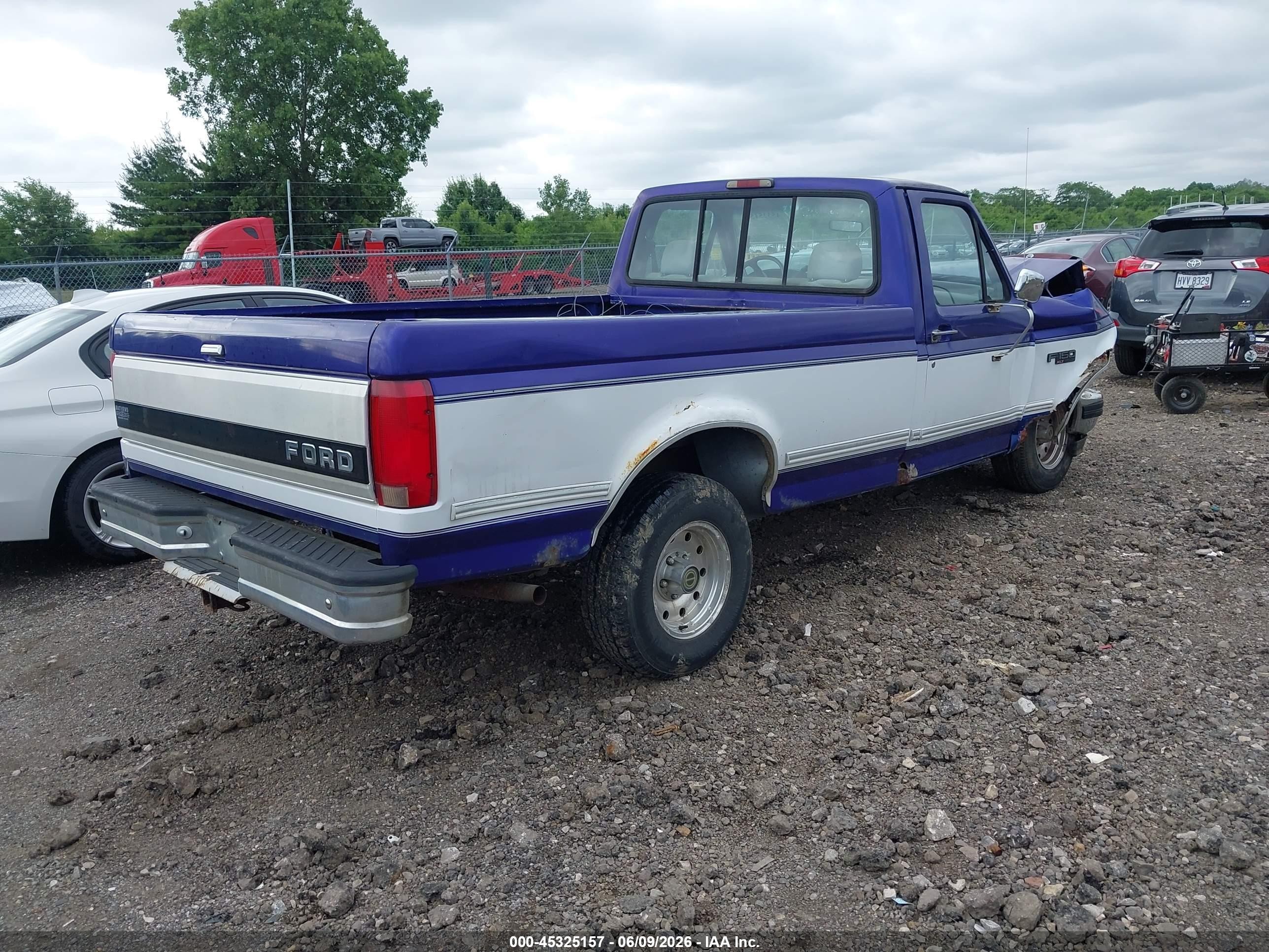 1995 Ford F150   Синий vin: 1FTEF15N7SLA53911
