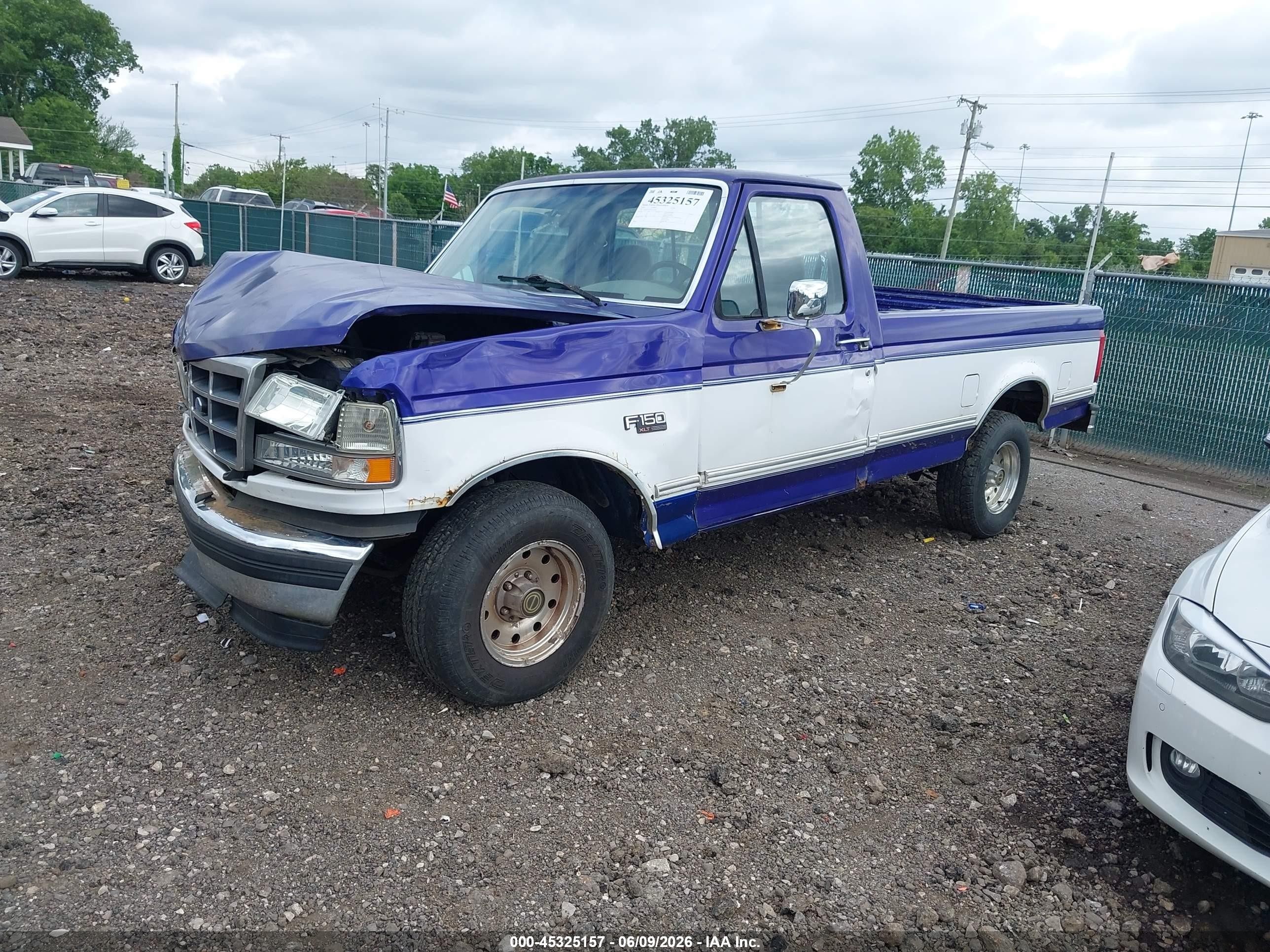 1995 Ford F150   Синий vin: 1FTEF15N7SLA53911