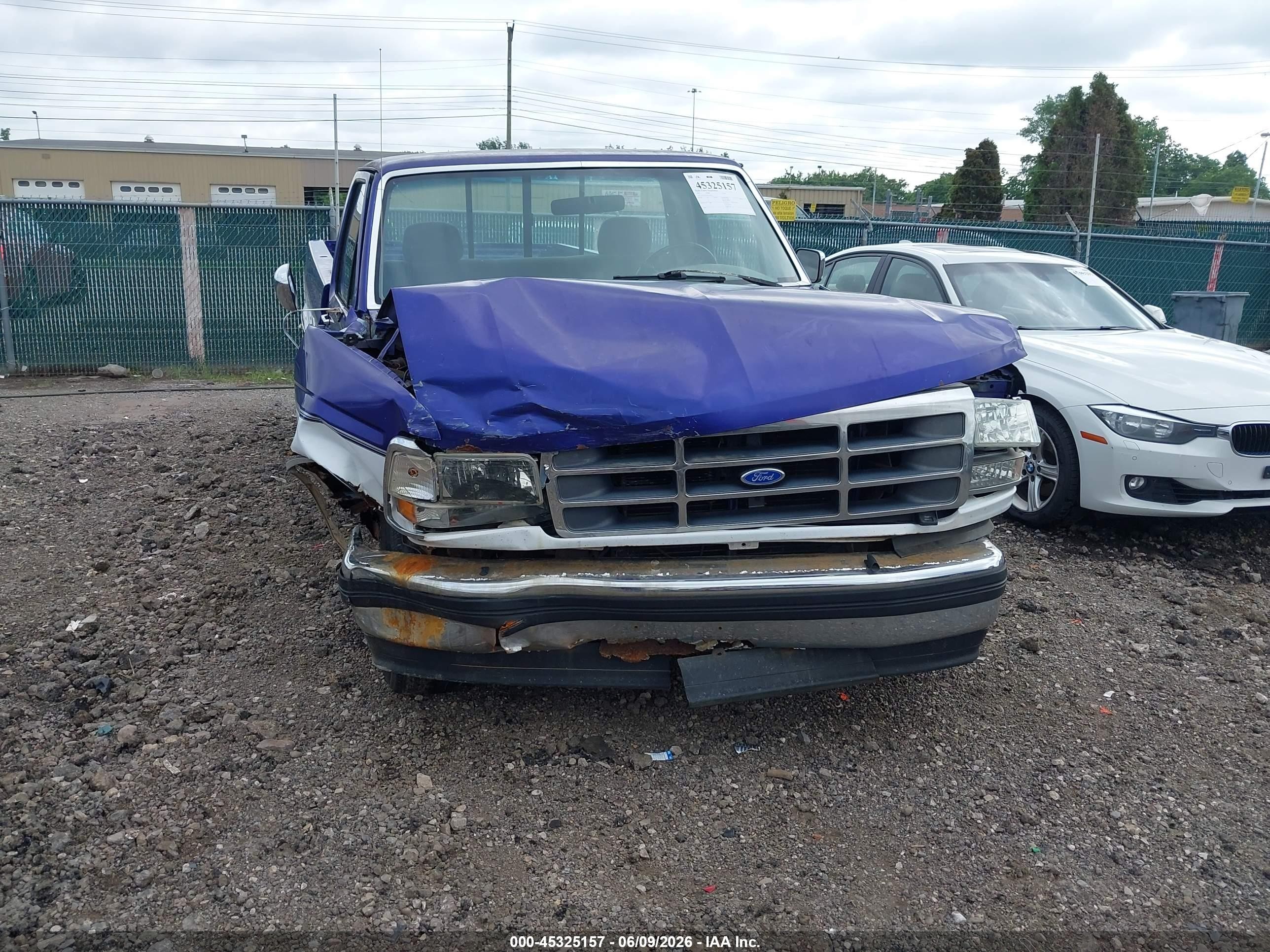1995 Ford F150   Синий vin: 1FTEF15N7SLA53911