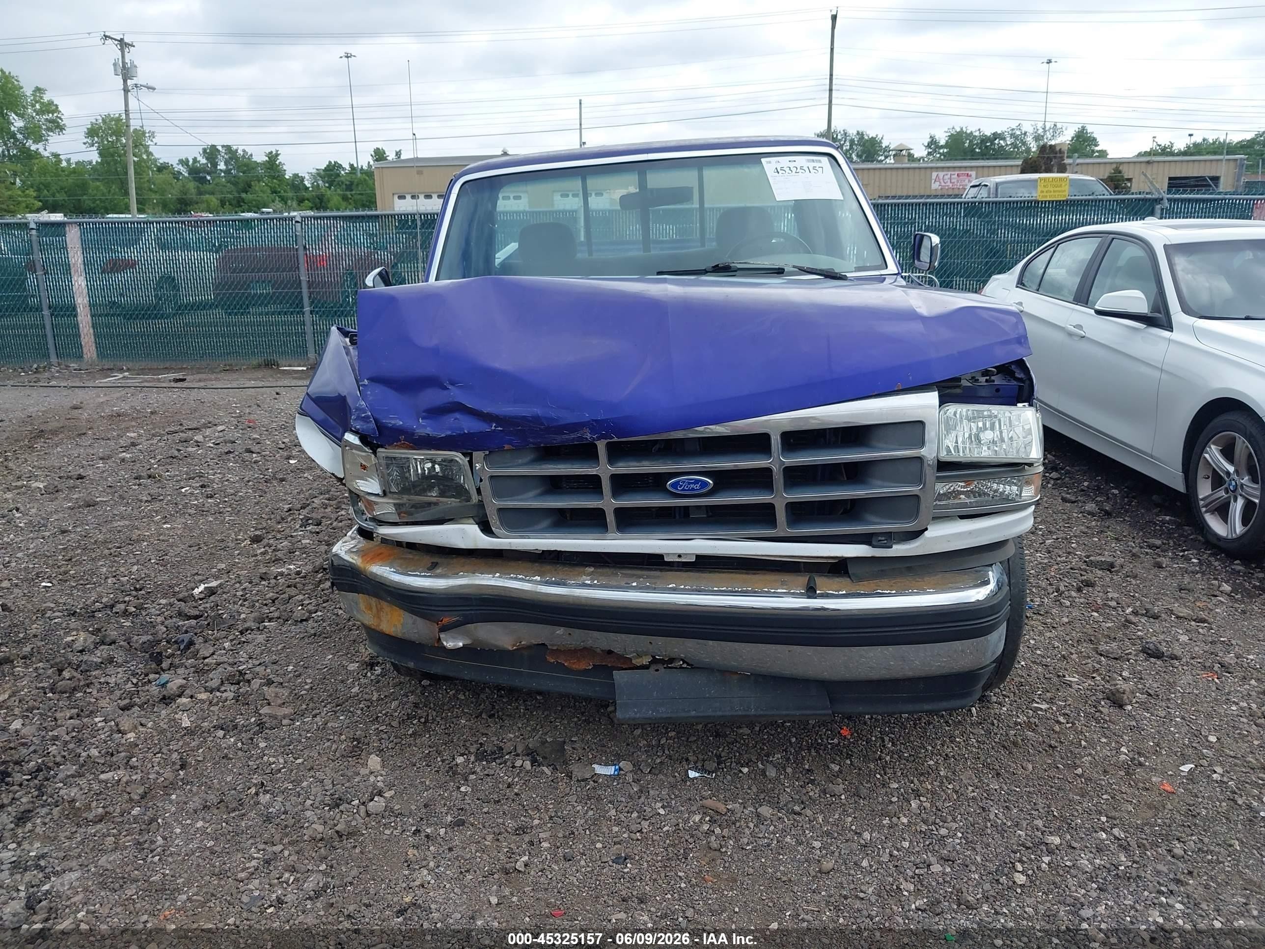 1995 Ford F150   Синий vin: 1FTEF15N7SLA53911