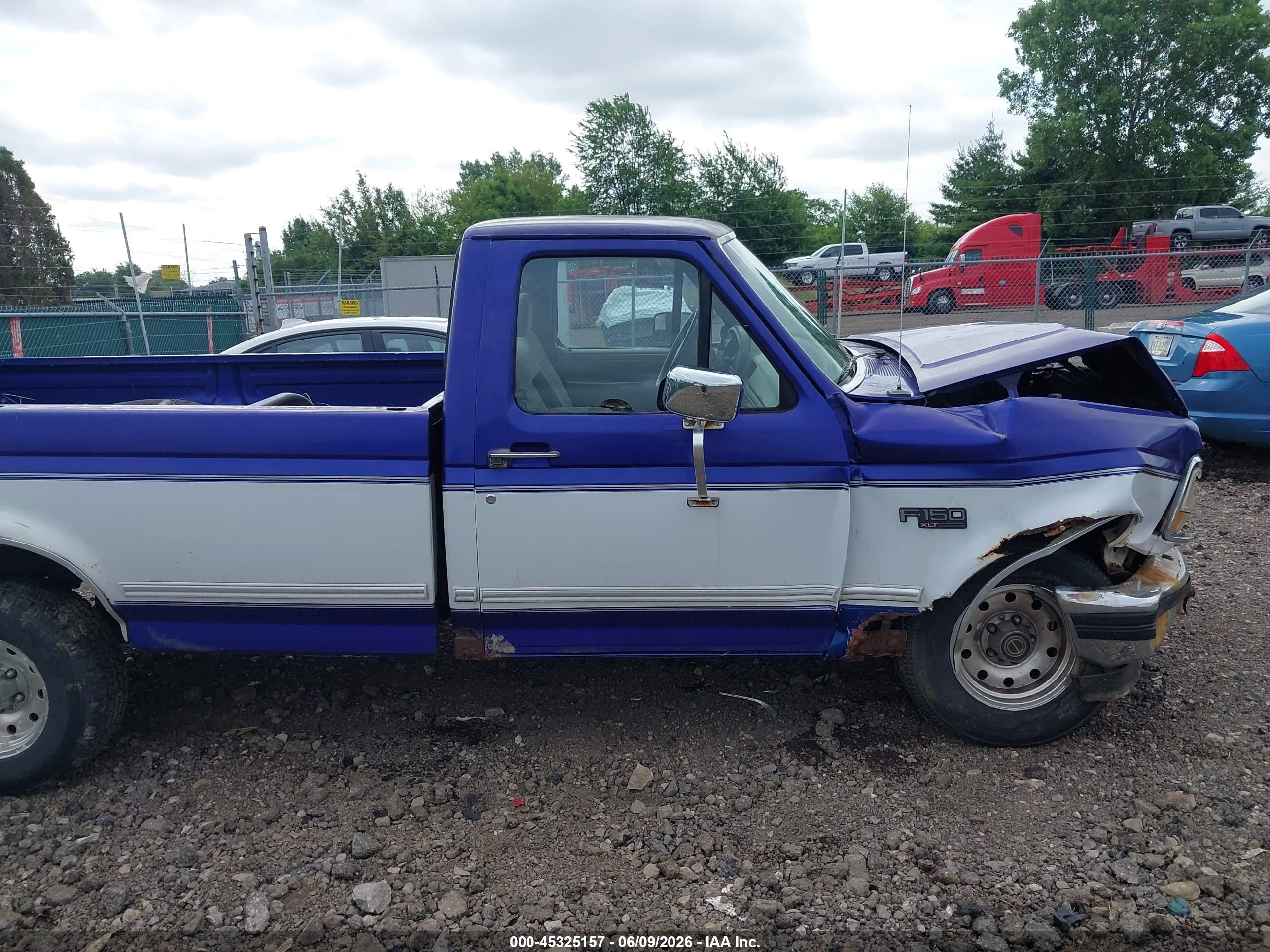 1995 Ford F150   Синий vin: 1FTEF15N7SLA53911