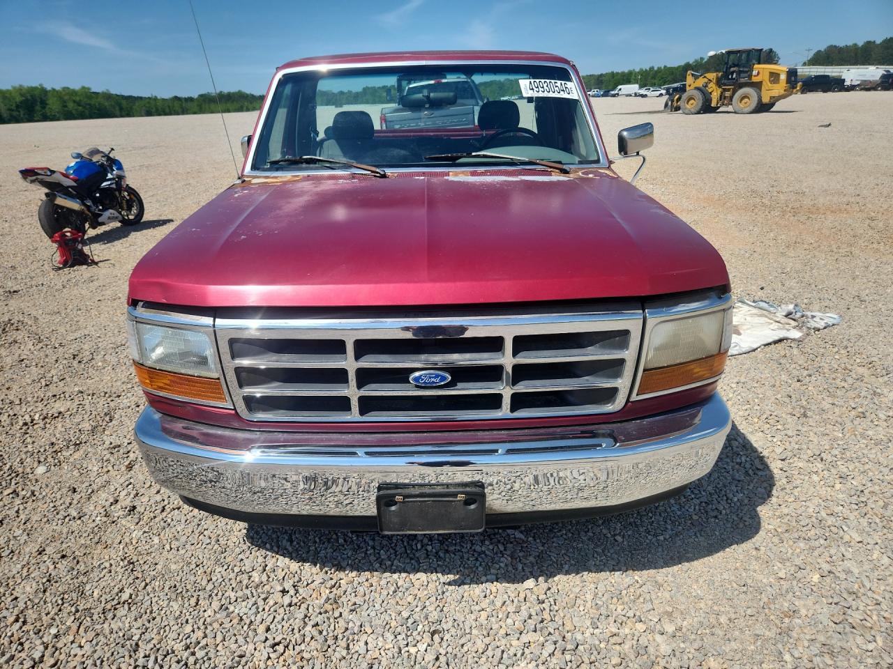 1995 Ford F150 Maroon vin: 1FTEF15N7SNB23377
