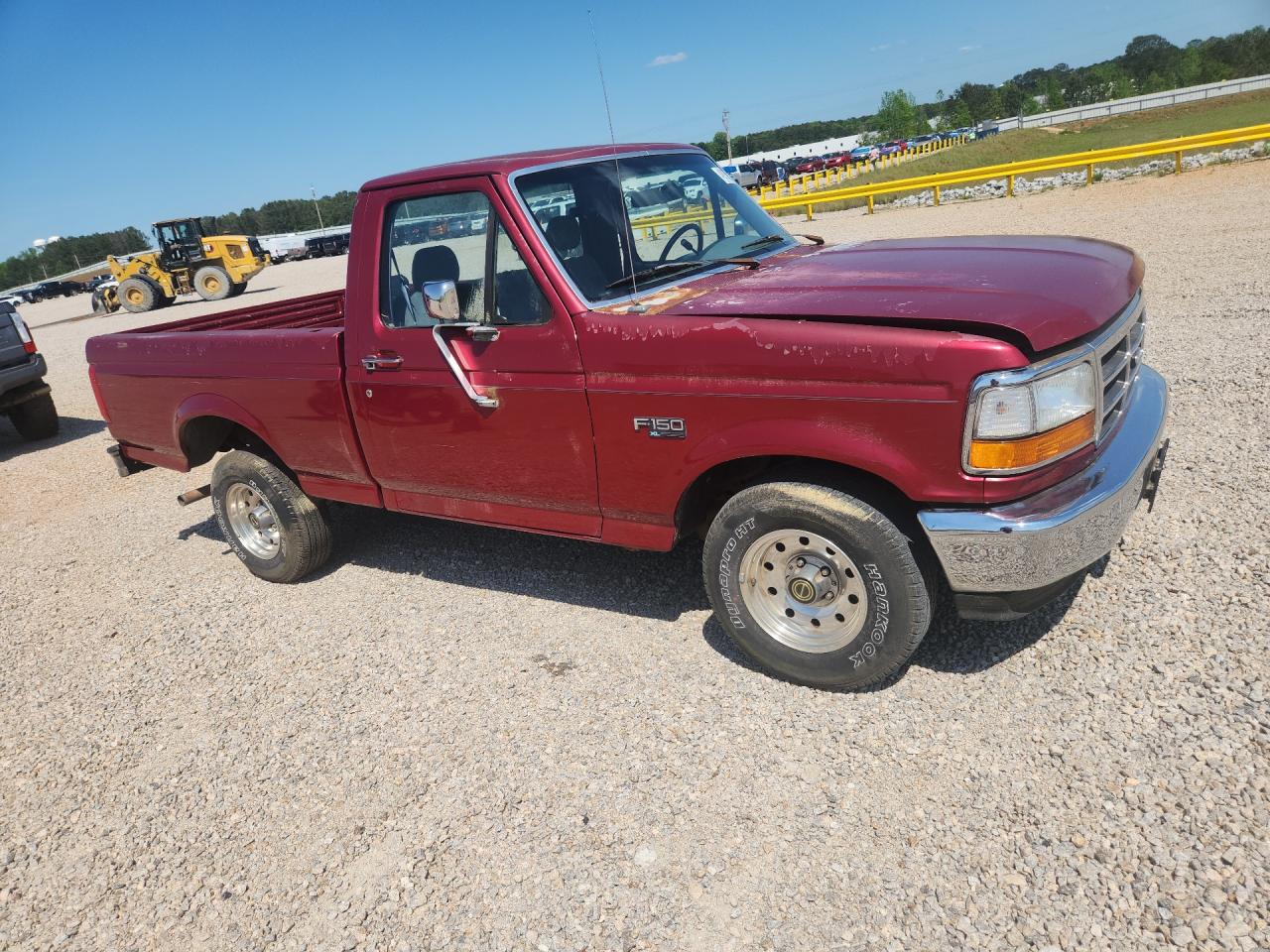 1995 Ford F150 Maroon vin: 1FTEF15N7SNB23377