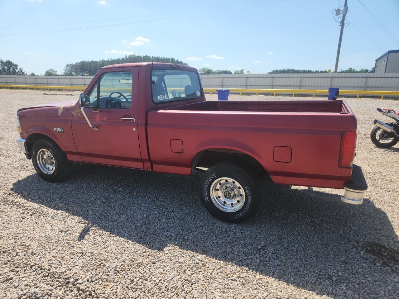 1995 Ford F150 Maroon vin: 1FTEF15N7SNB23377