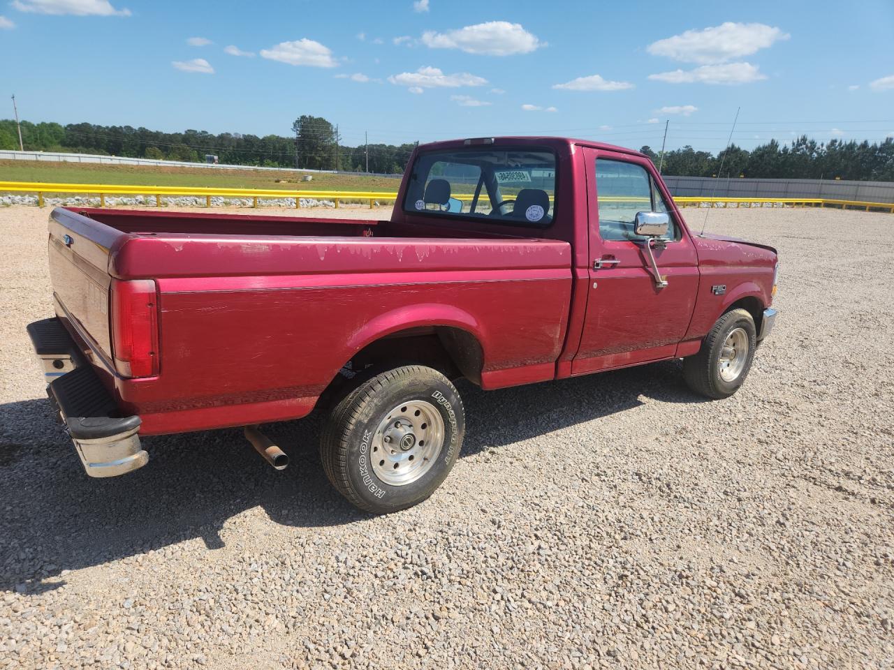 1995 Ford F150 Maroon vin: 1FTEF15N7SNB23377