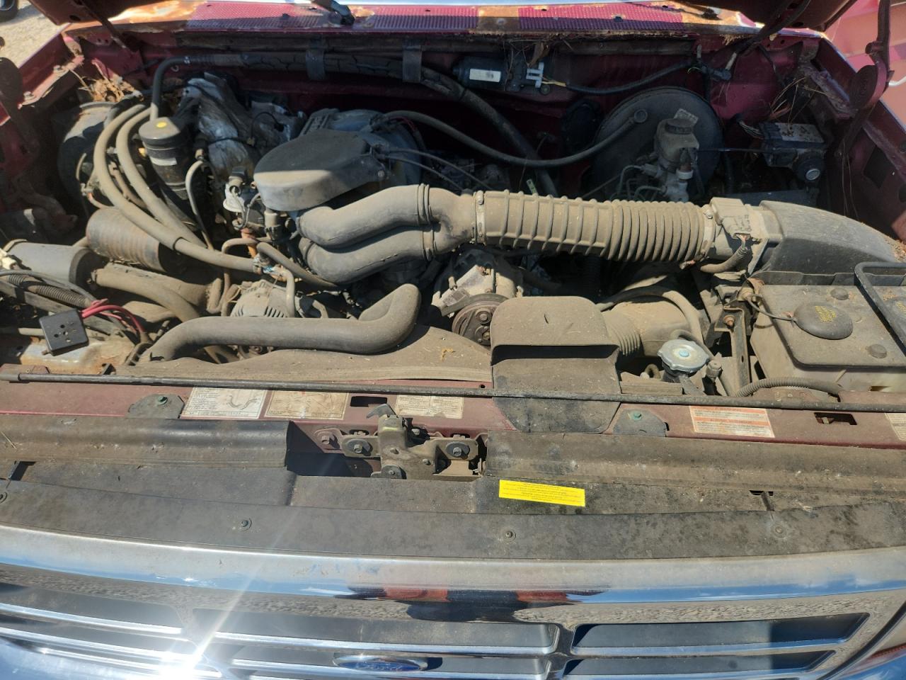 1995 Ford F150 Maroon vin: 1FTEF15N7SNB23377