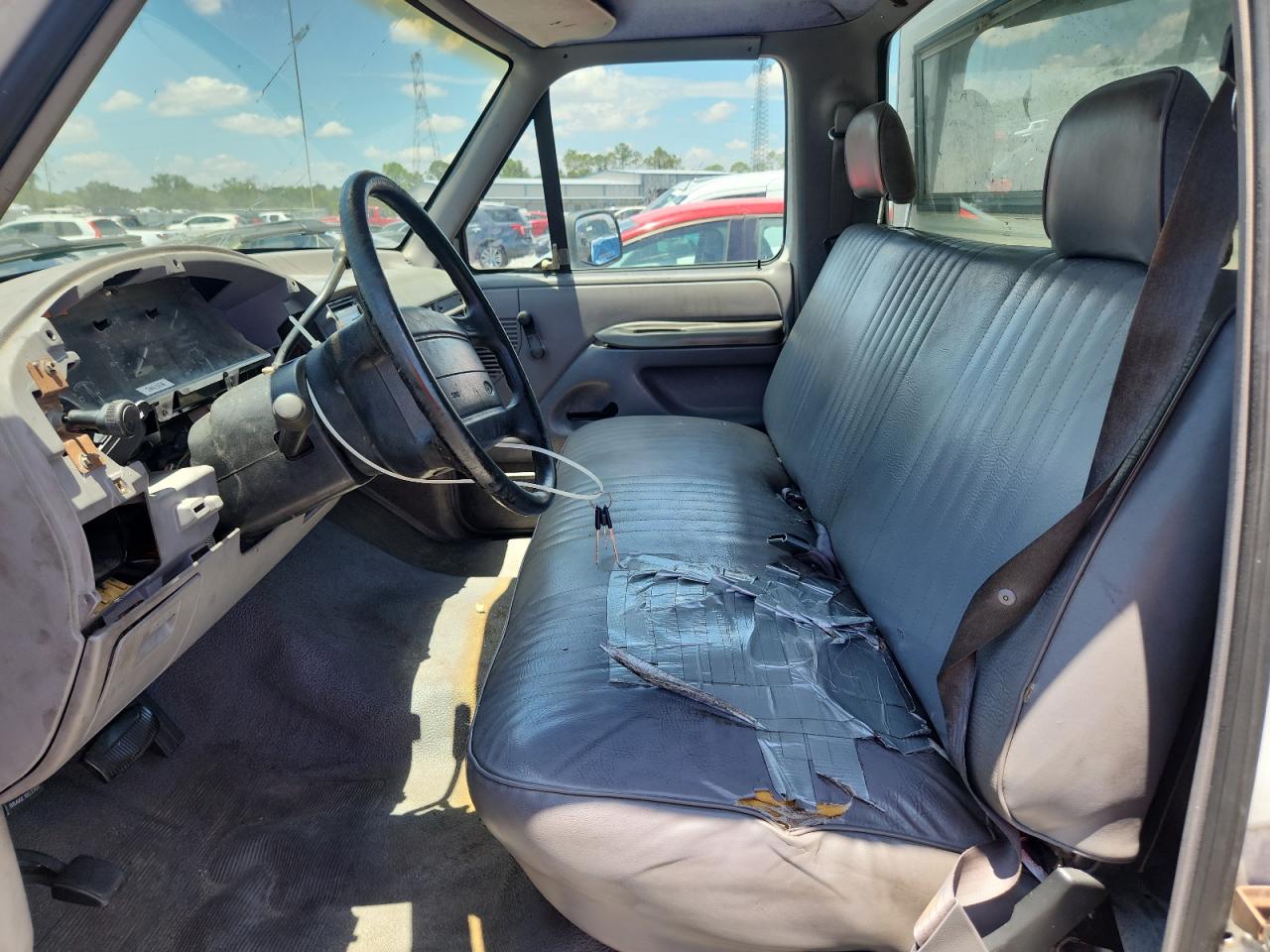 1995 Ford F150 White vin: 1FTEF15N7SNB60221