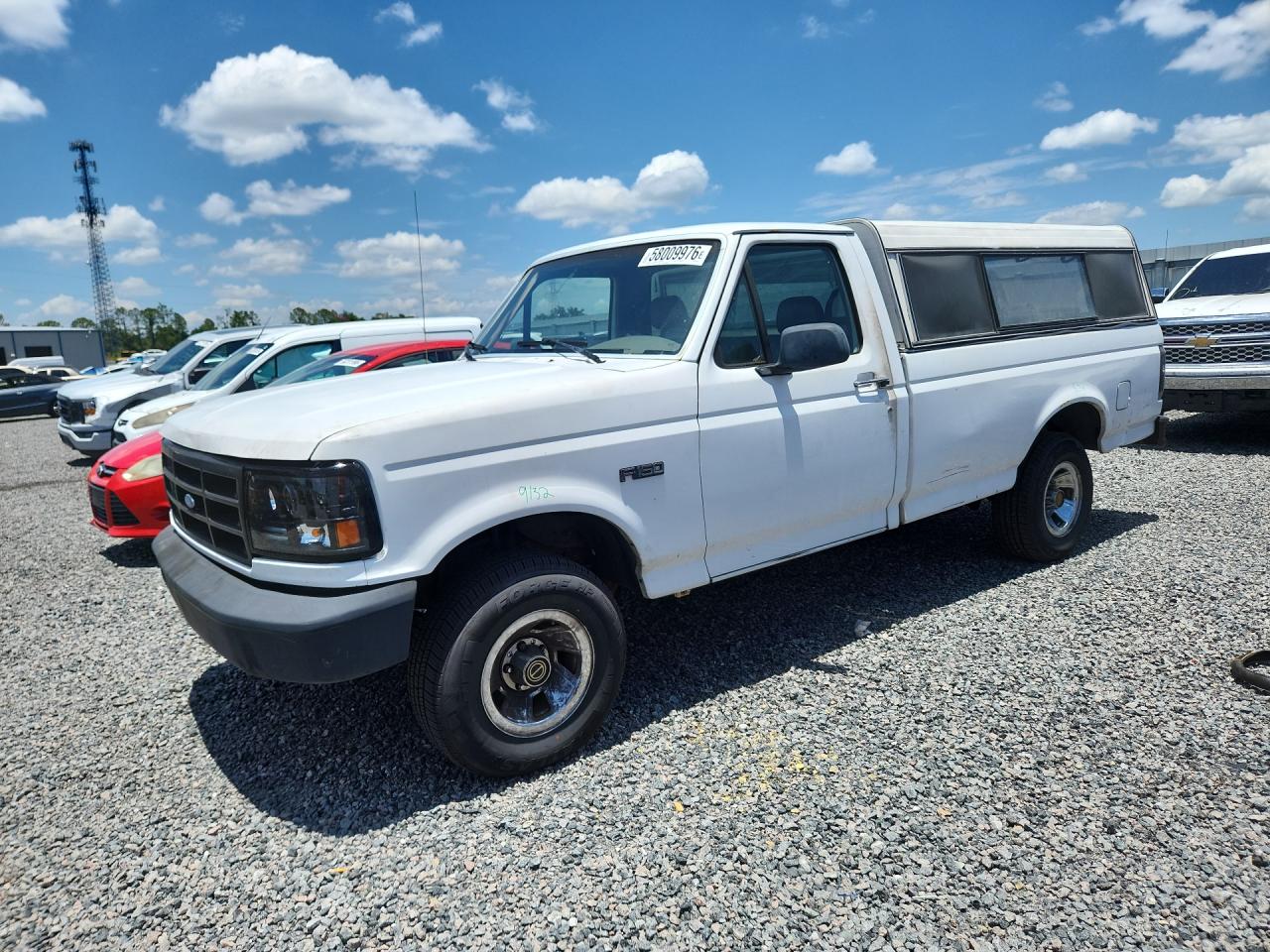 1995 Ford F150 White vin: 1FTEF15N7SNB60221
