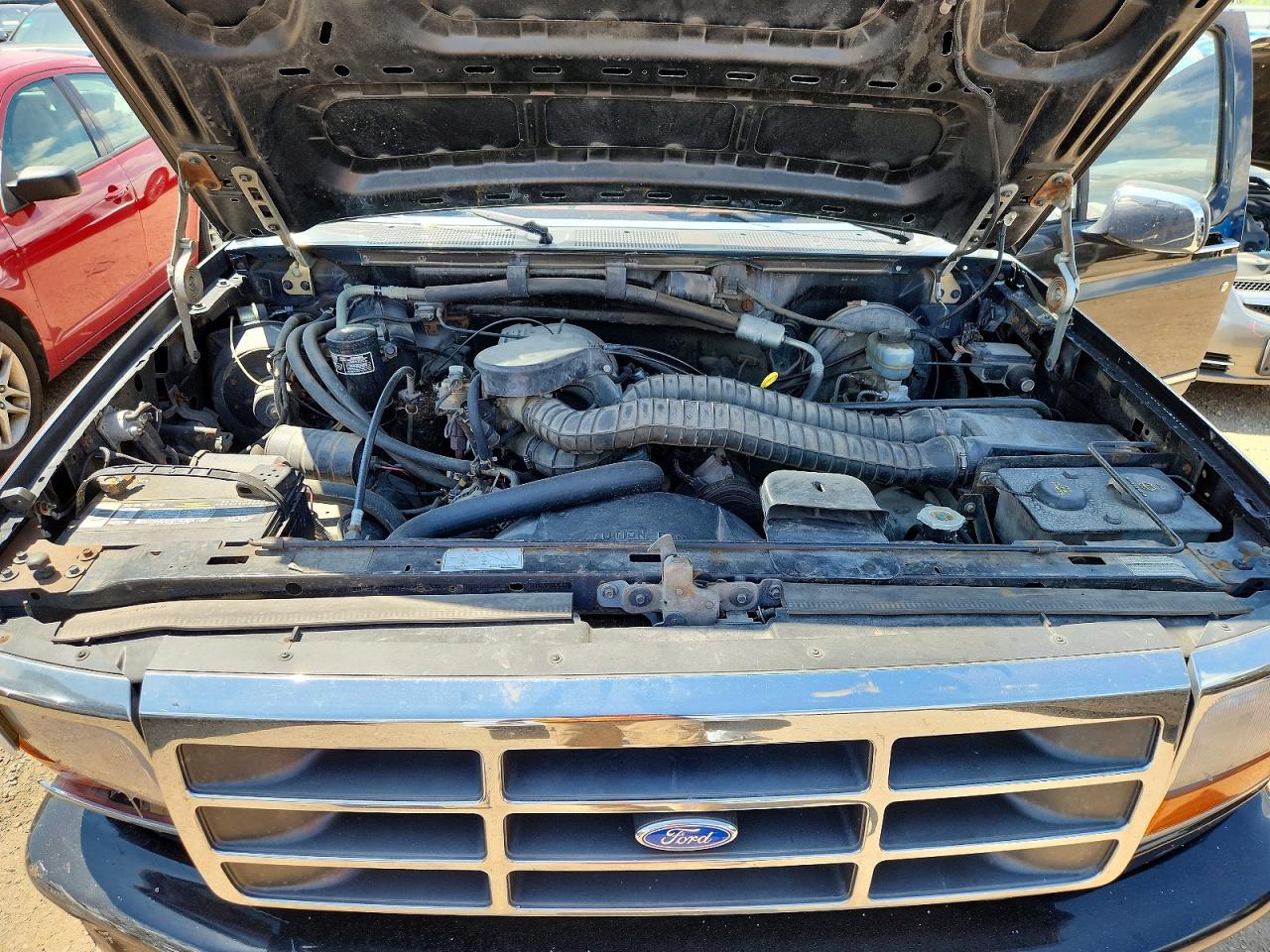 1993 Ford F150 Black vin: 1FTEF15N8PLB23648