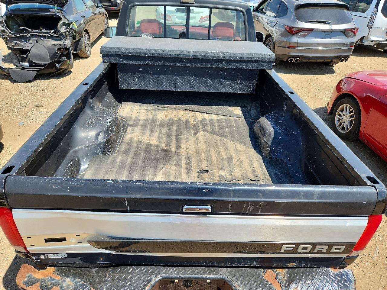 1993 Ford F150 Black vin: 1FTEF15N8PLB23648