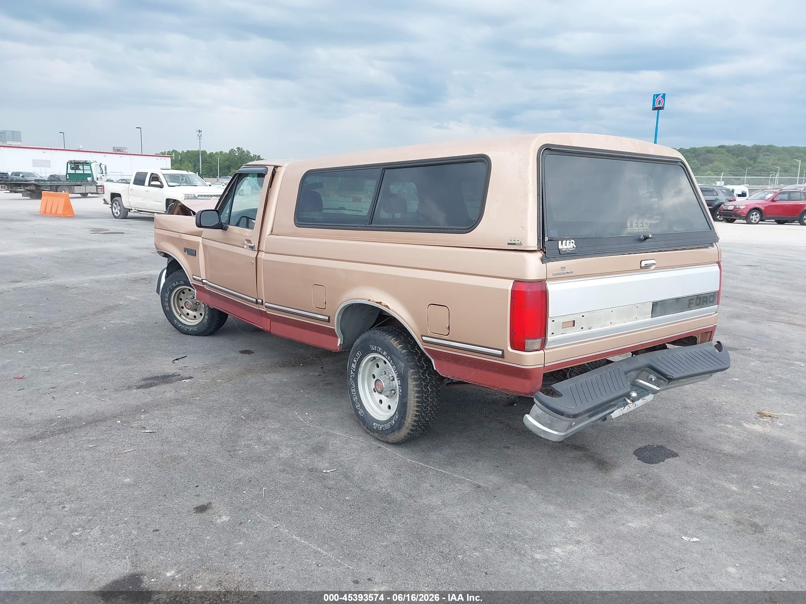 1994 Ford F150   Gold vin: 1FTEF15N8RNA23721