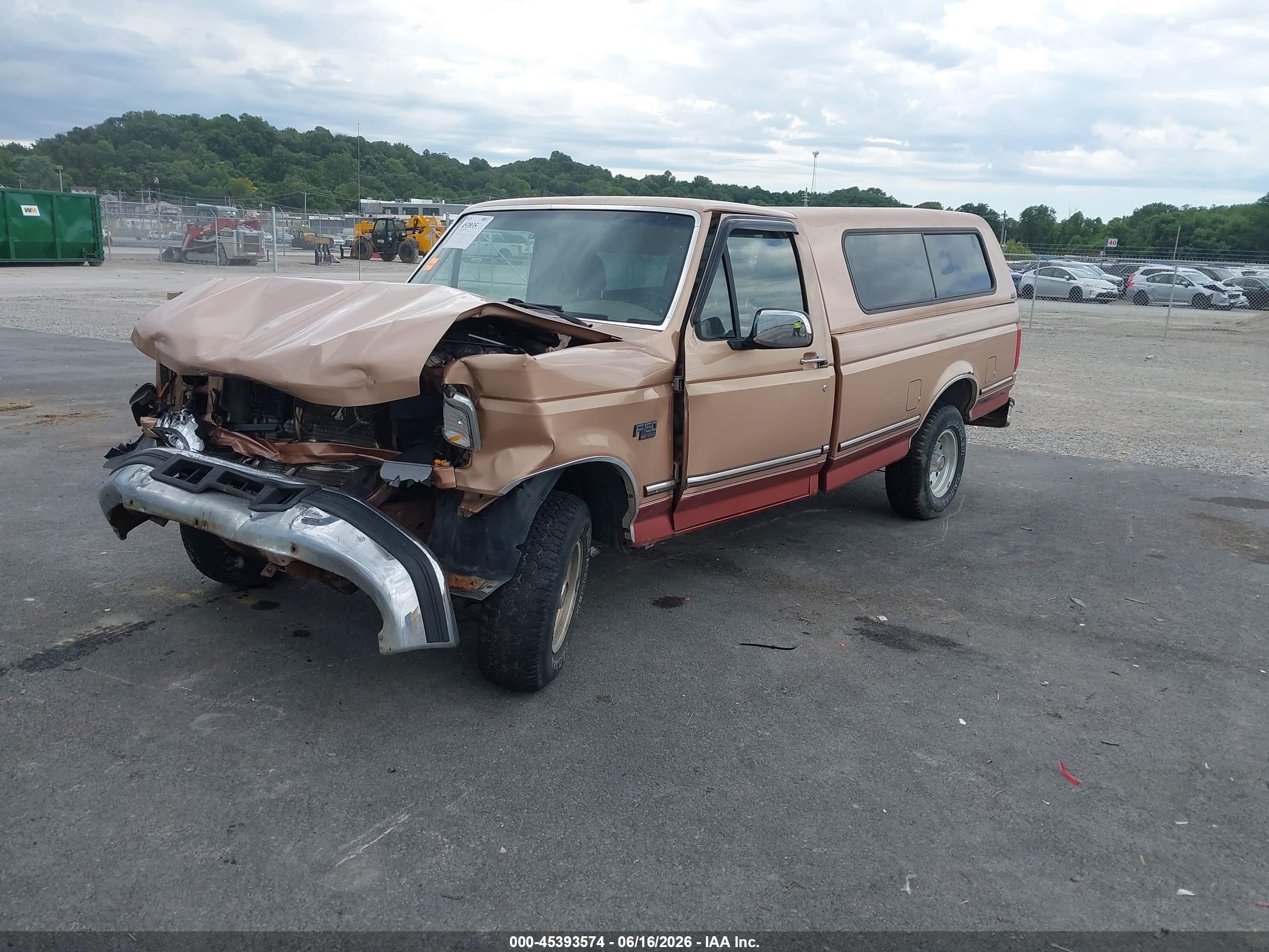 1994 Ford F150   Gold vin: 1FTEF15N8RNA23721