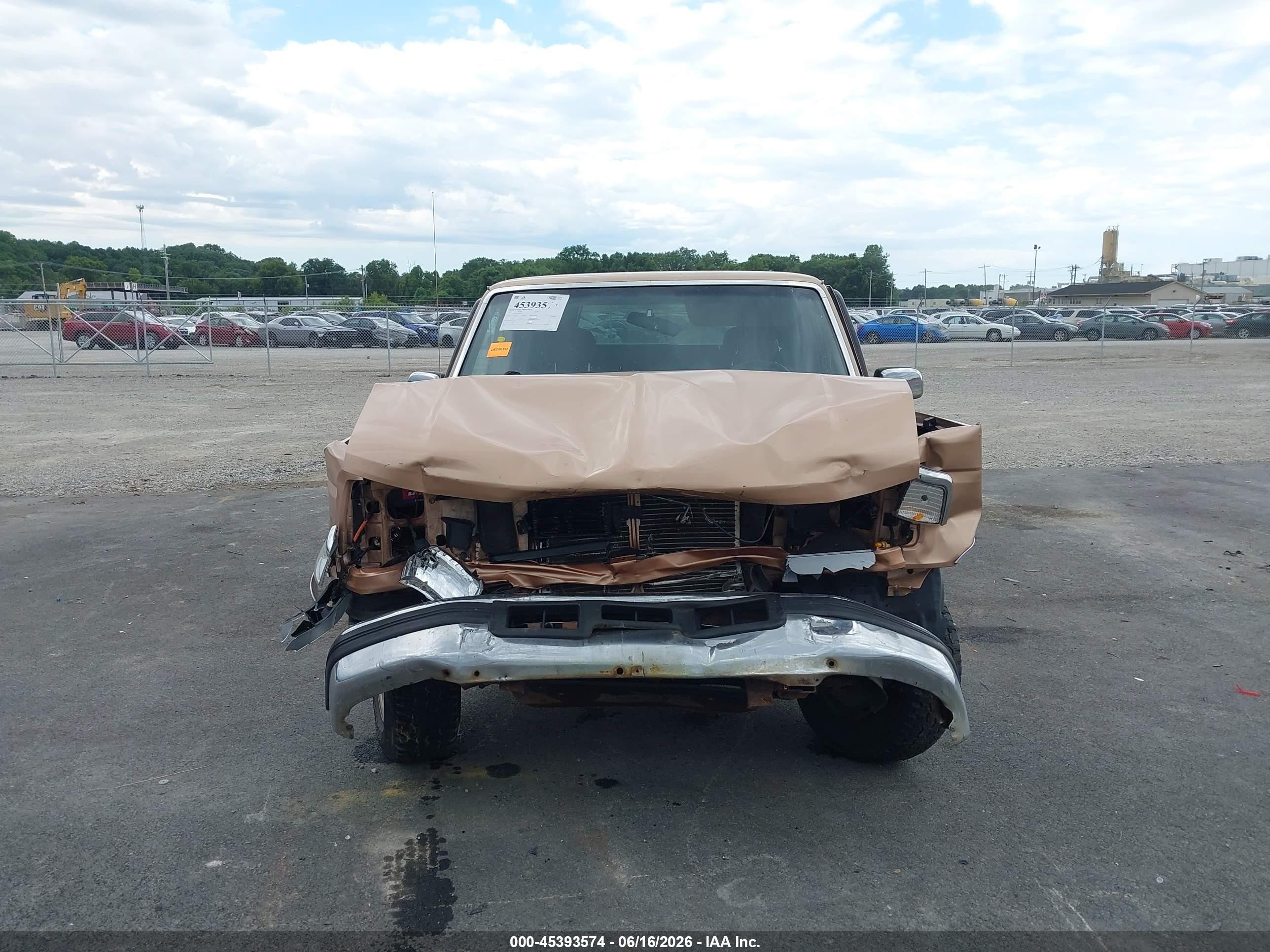 1994 Ford F150   Gold vin: 1FTEF15N8RNA23721