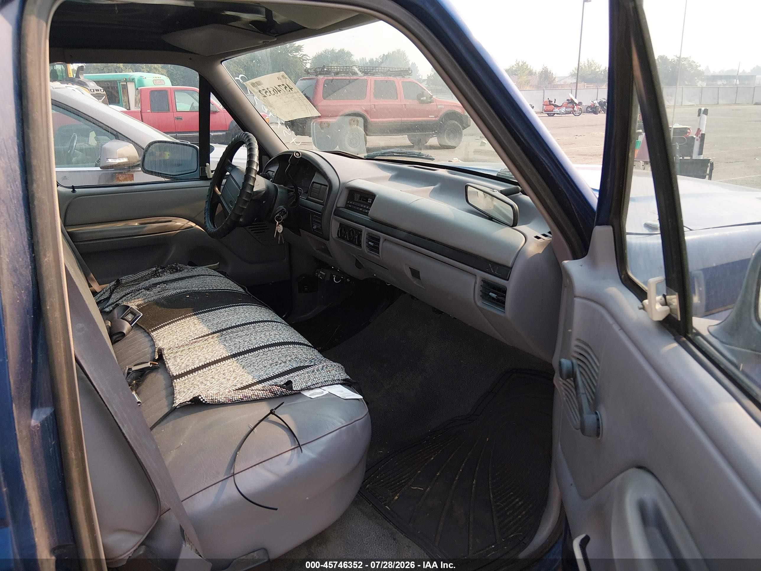 1996 Ford F150   Blue vin: 1FTEF15N8TLA25701
