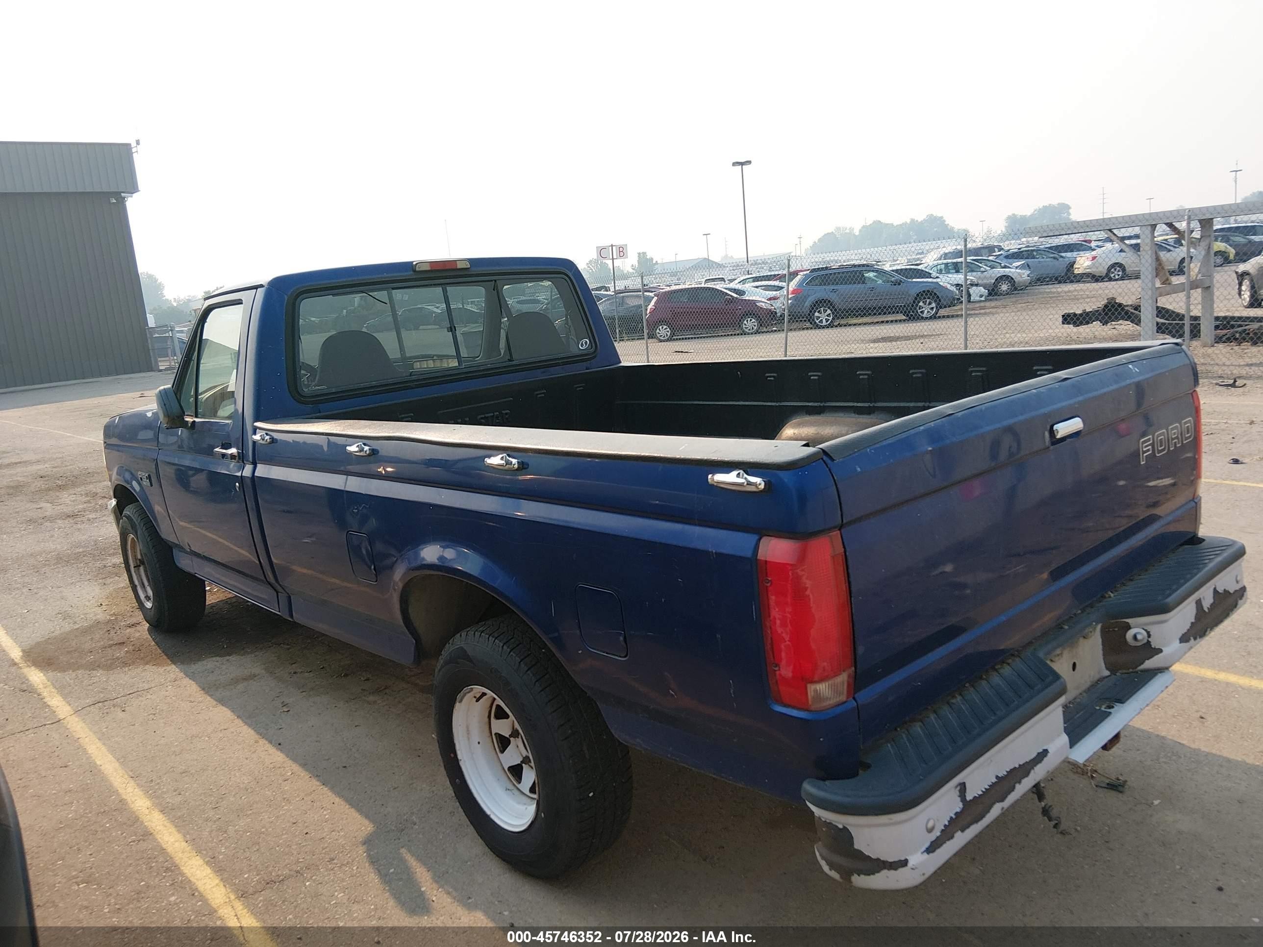 1996 Ford F150   Blue vin: 1FTEF15N8TLA25701