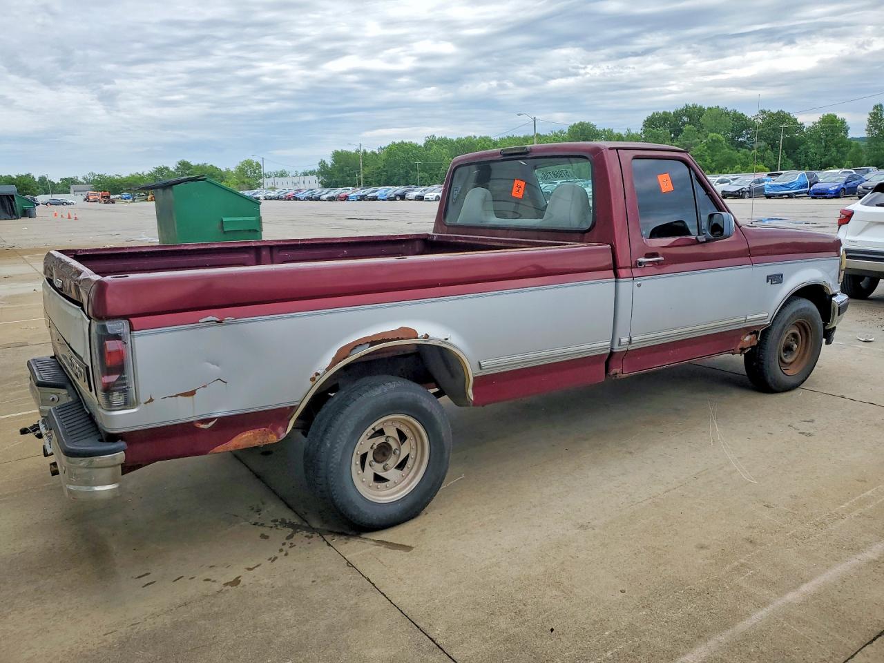 1996 Ford F150 Burgundy vin: 1FTEF15N8TLB32585