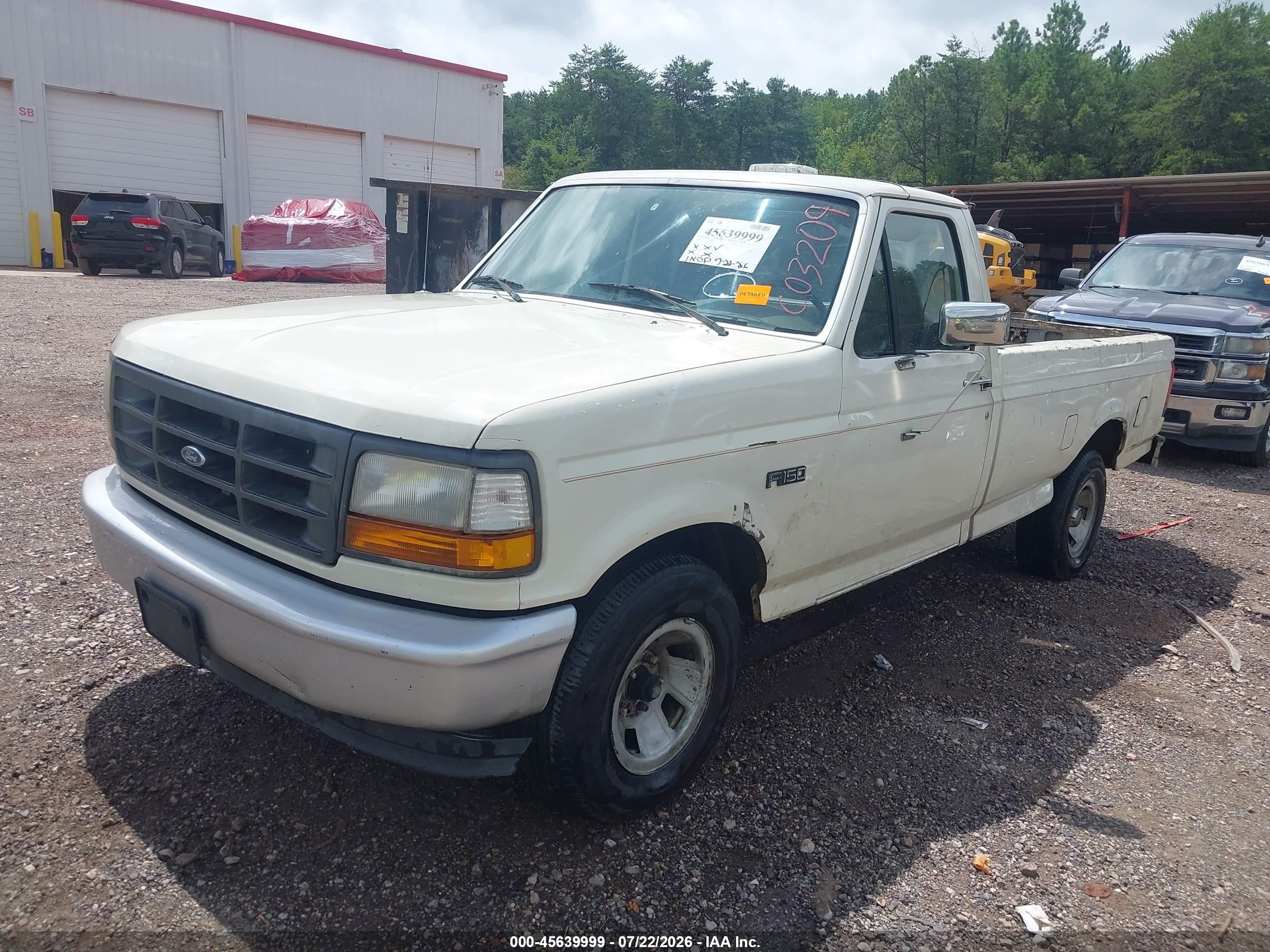 1995 Ford F150   White vin: 1FTEF15N9SLC03209