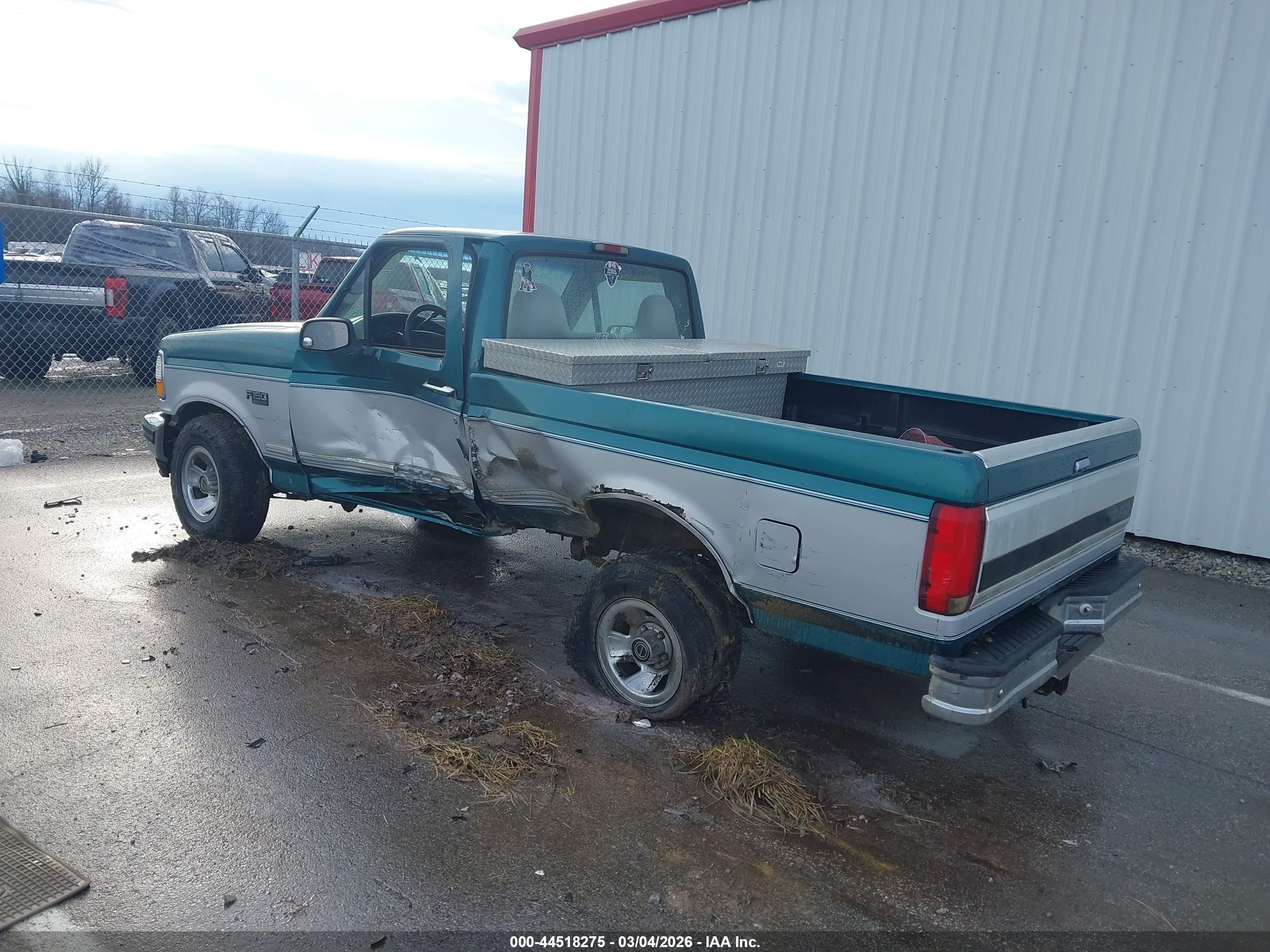 1996 Ford F150   Green vin: 1FTEF15N9TLA98821