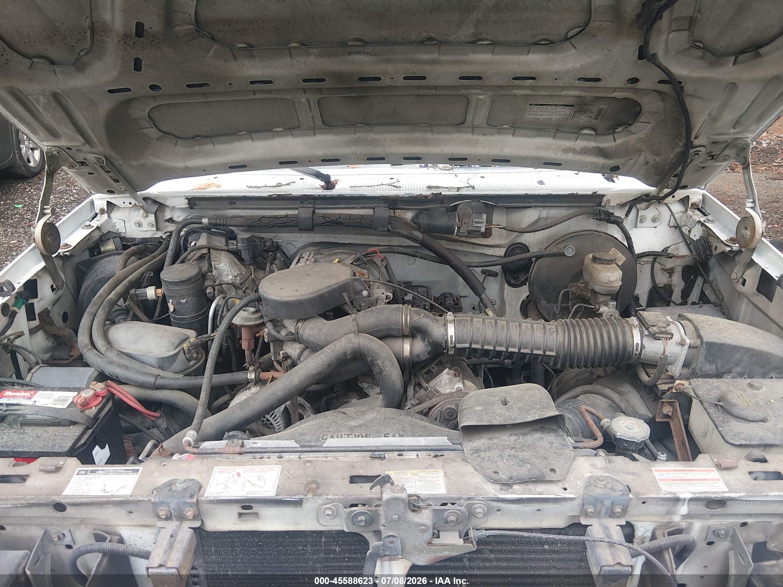 1996 Ford F150   White vin: 1FTEF15N9TLB44468