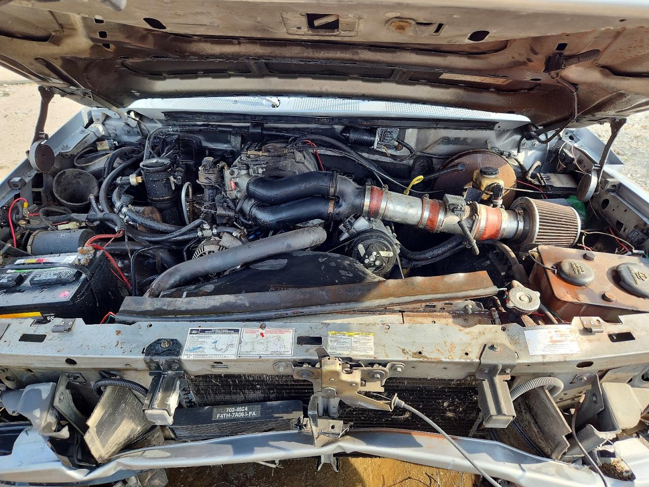 1994 Ford F150 Silver vin: 1FTEF15NXRKA08798