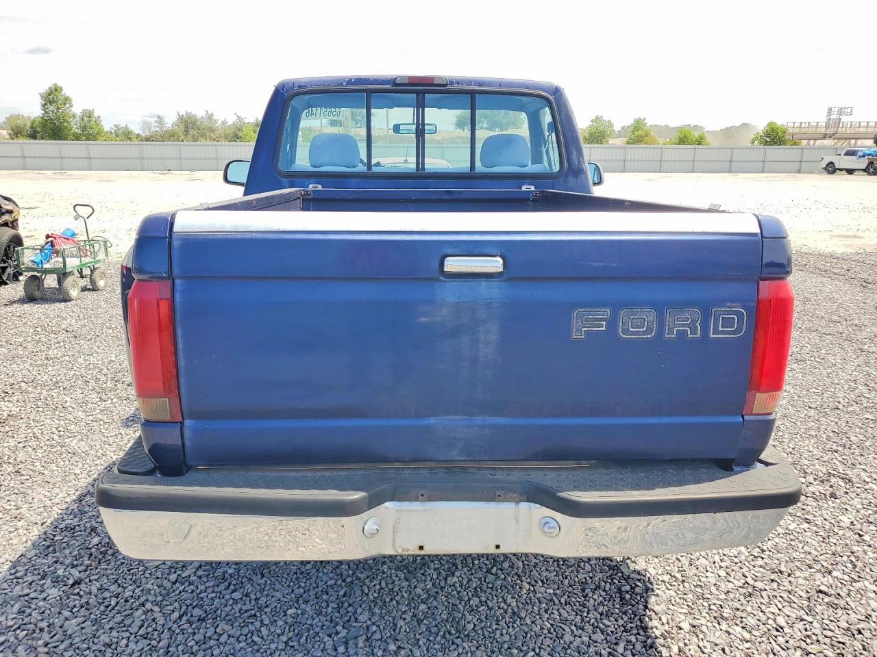 1995 Ford F150 Blue vin: 1FTEF15NXSNA05596