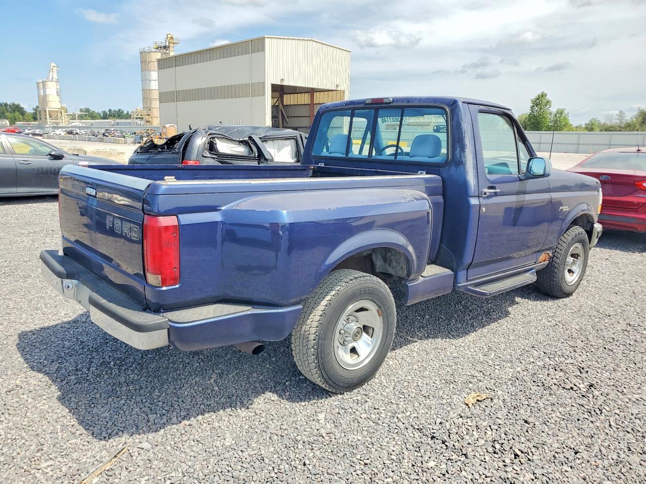 1995 Ford F150 Blue vin: 1FTEF15NXSNA05596