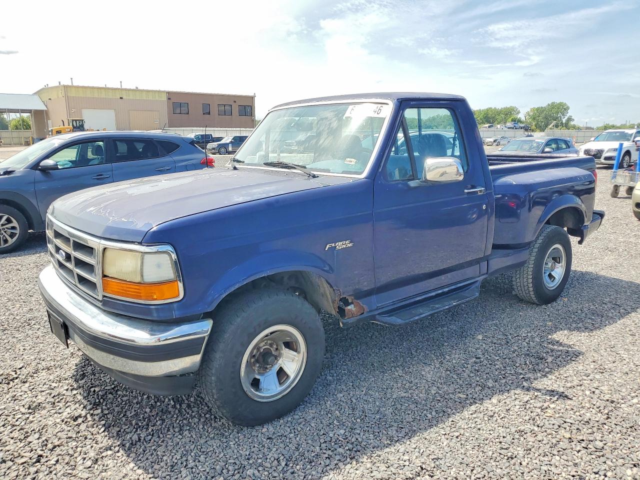 1995 Ford F150 Blue vin: 1FTEF15NXSNA05596
