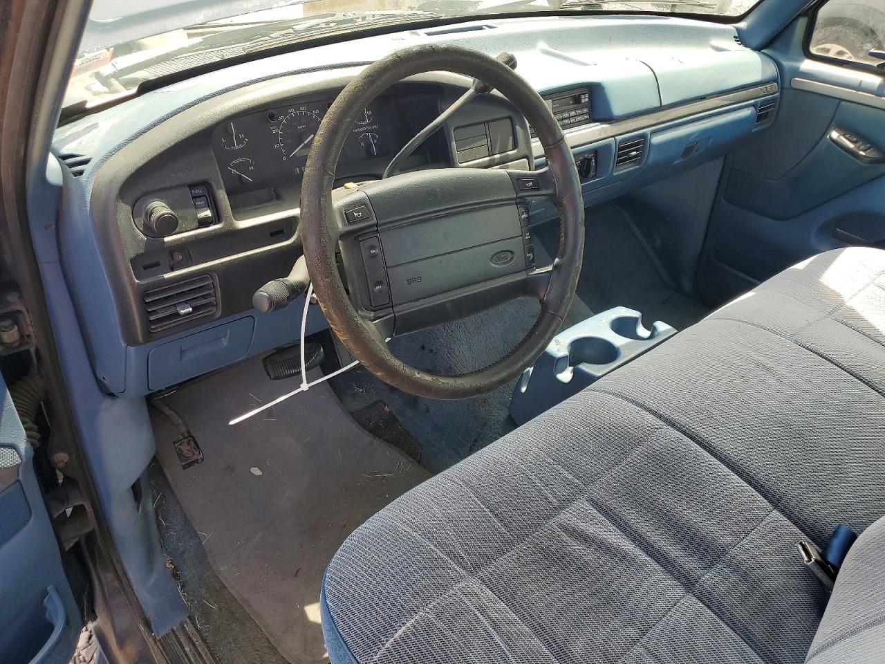 1995 Ford F150 Blue vin: 1FTEF15NXSNA05596