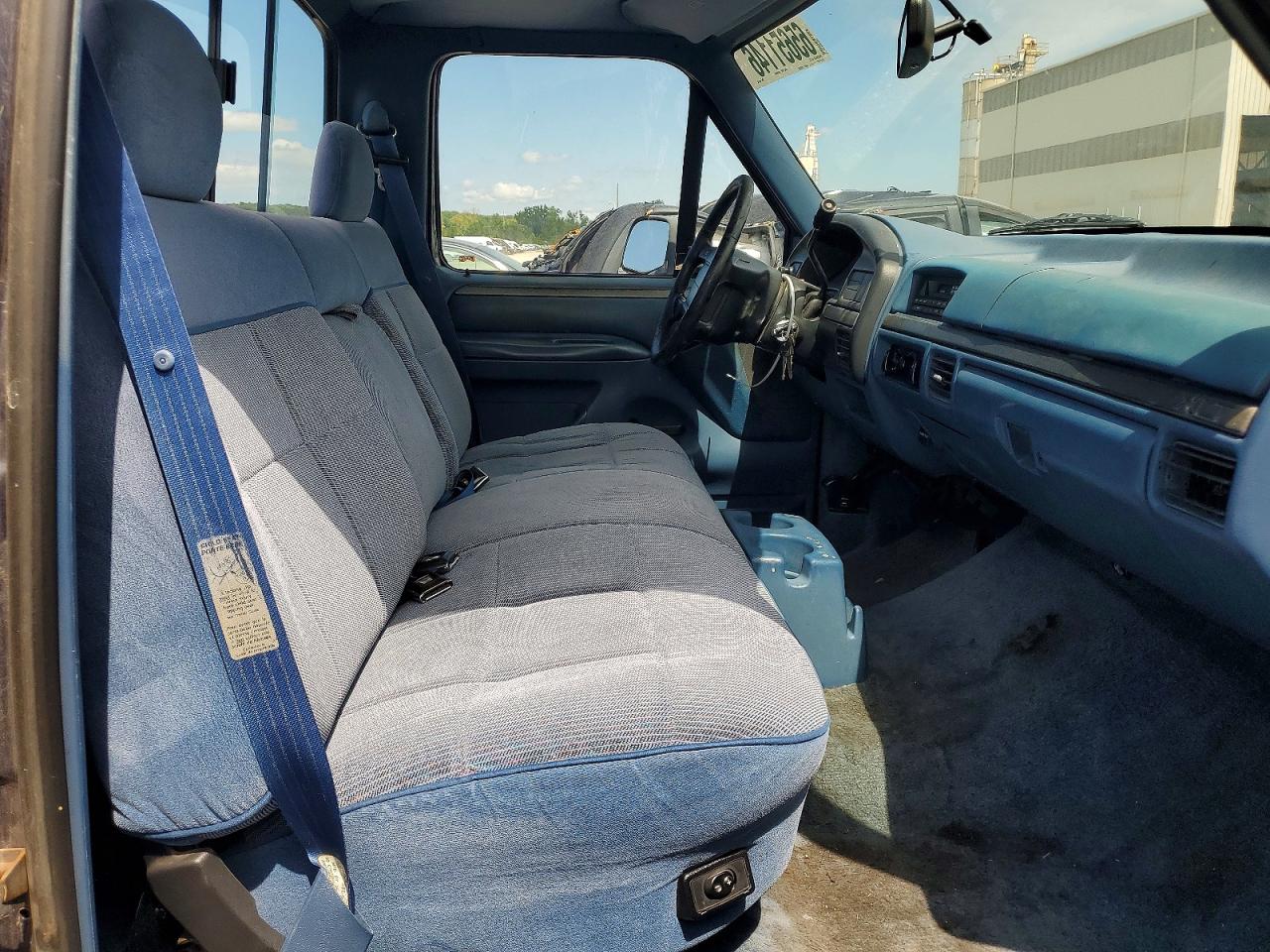 1995 Ford F150 Blue vin: 1FTEF15NXSNA05596