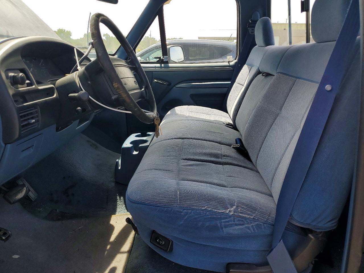 1995 Ford F150 Blue vin: 1FTEF15NXSNA05596