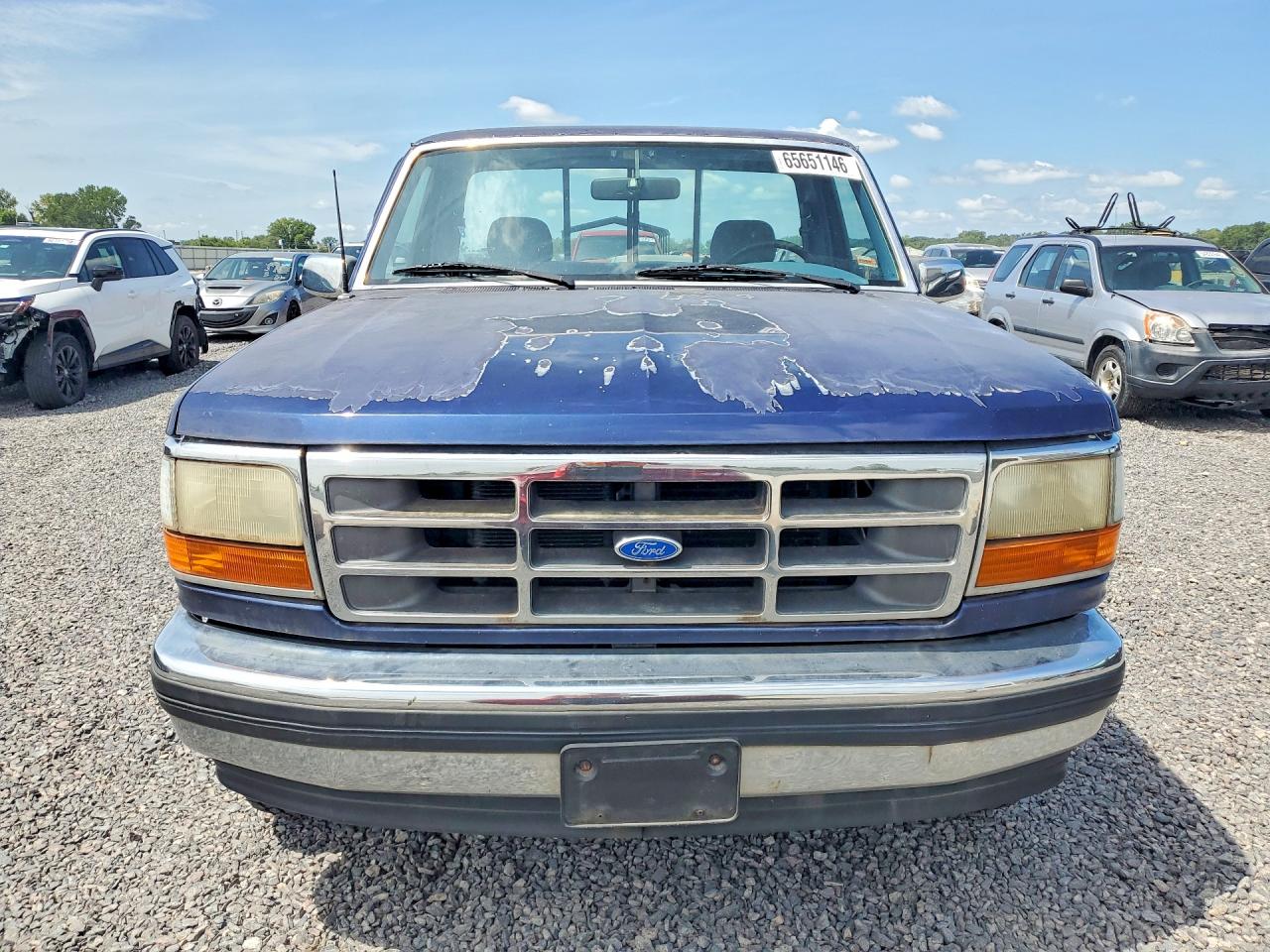 1995 Ford F150 Blue vin: 1FTEF15NXSNA05596