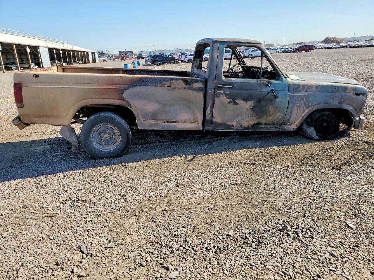 1985 Ford F150 Tan vin: 1FTEF15Y1FPA29838