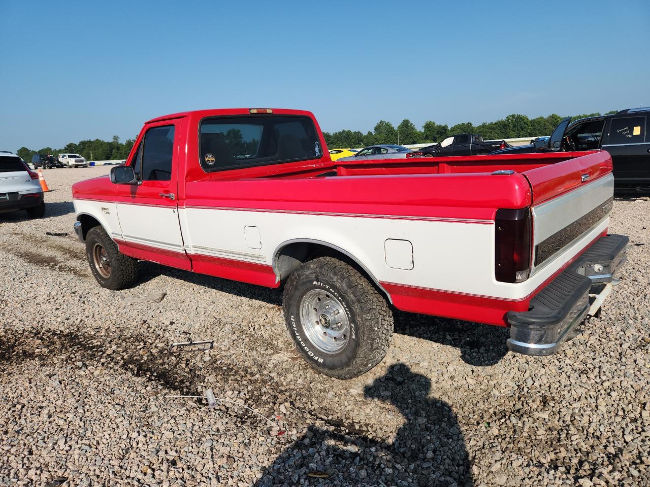 1996 Ford F150 Red vin: 1FTEF15Y3TNA04625