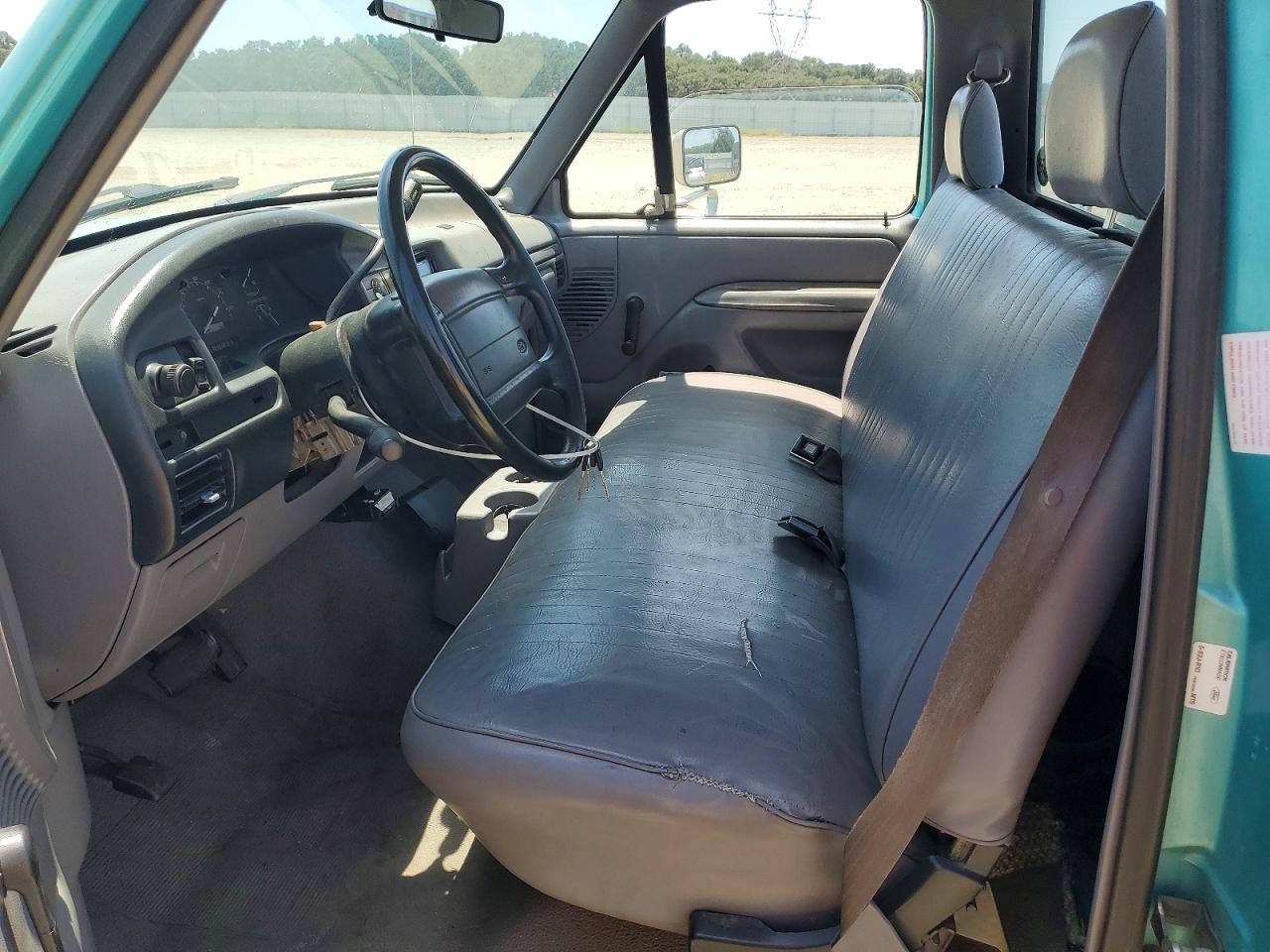1995 Ford F150 Turquoise vin: 1FTEF15Y4SLB46184