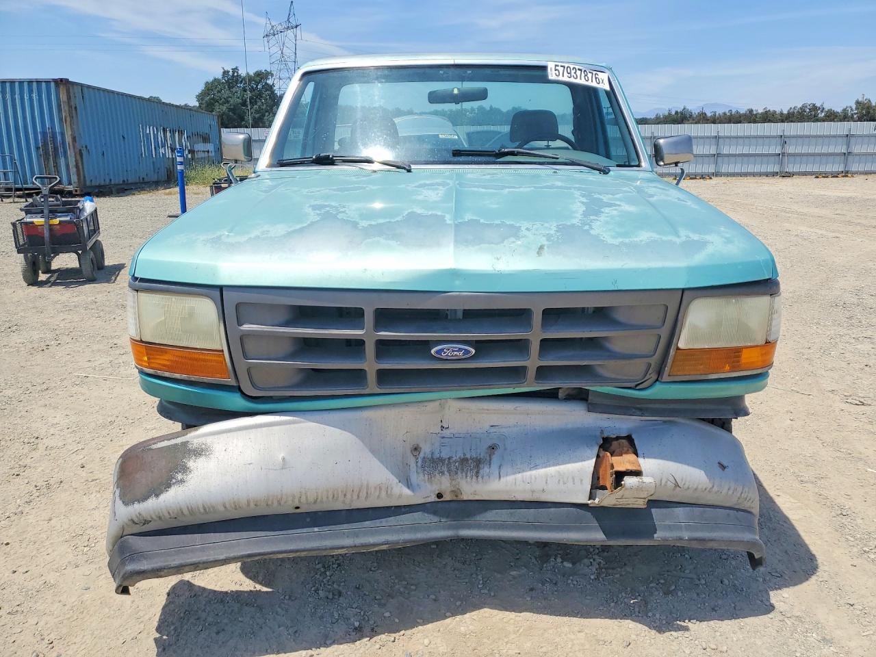 1995 Ford F150 Turquoise vin: 1FTEF15Y4SLB46184