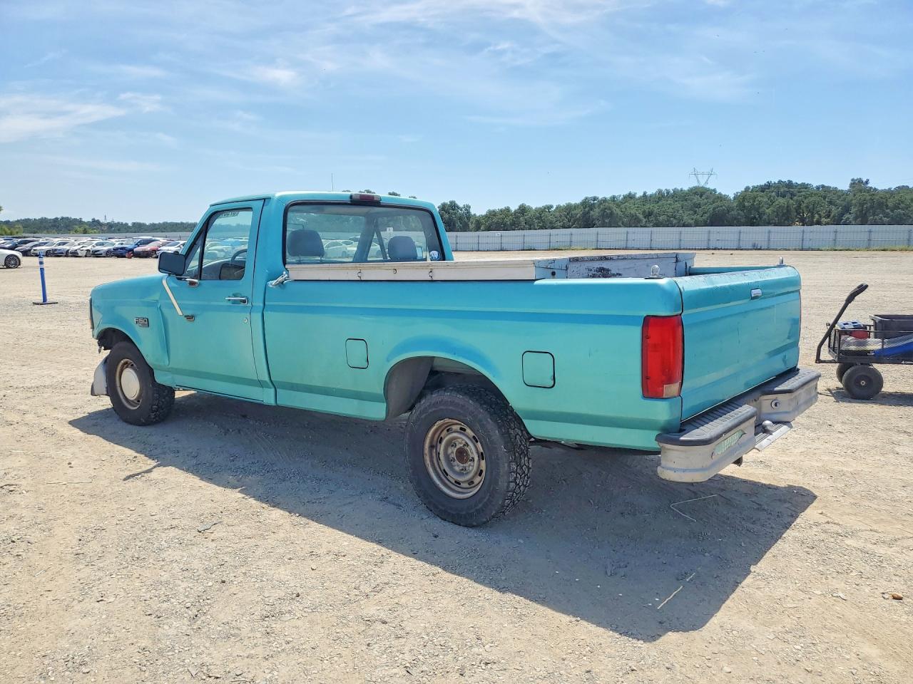 1995 Ford F150 Turquoise vin: 1FTEF15Y4SLB46184