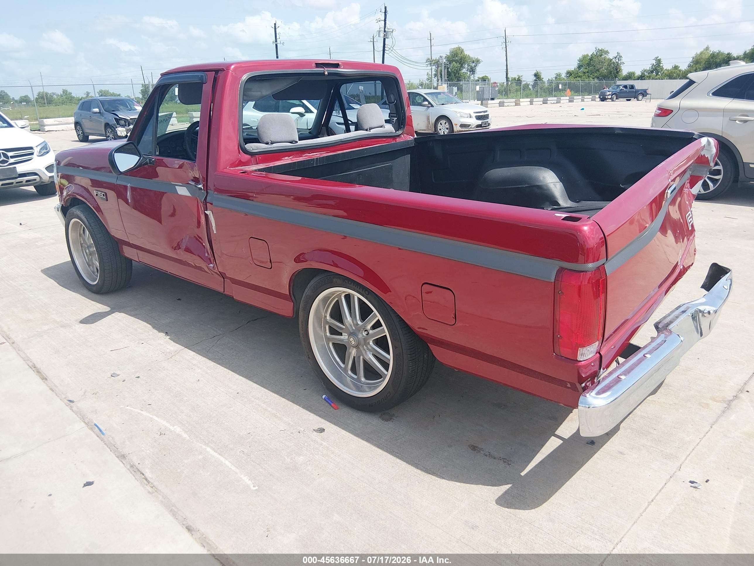 1996 Ford F150   Red vin: 1FTEF15Y4TLB52830