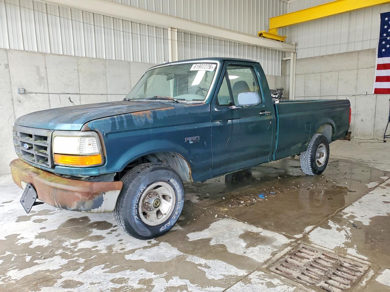1996 Ford F150 Green vin: 1FTEF15Y4TLC15747